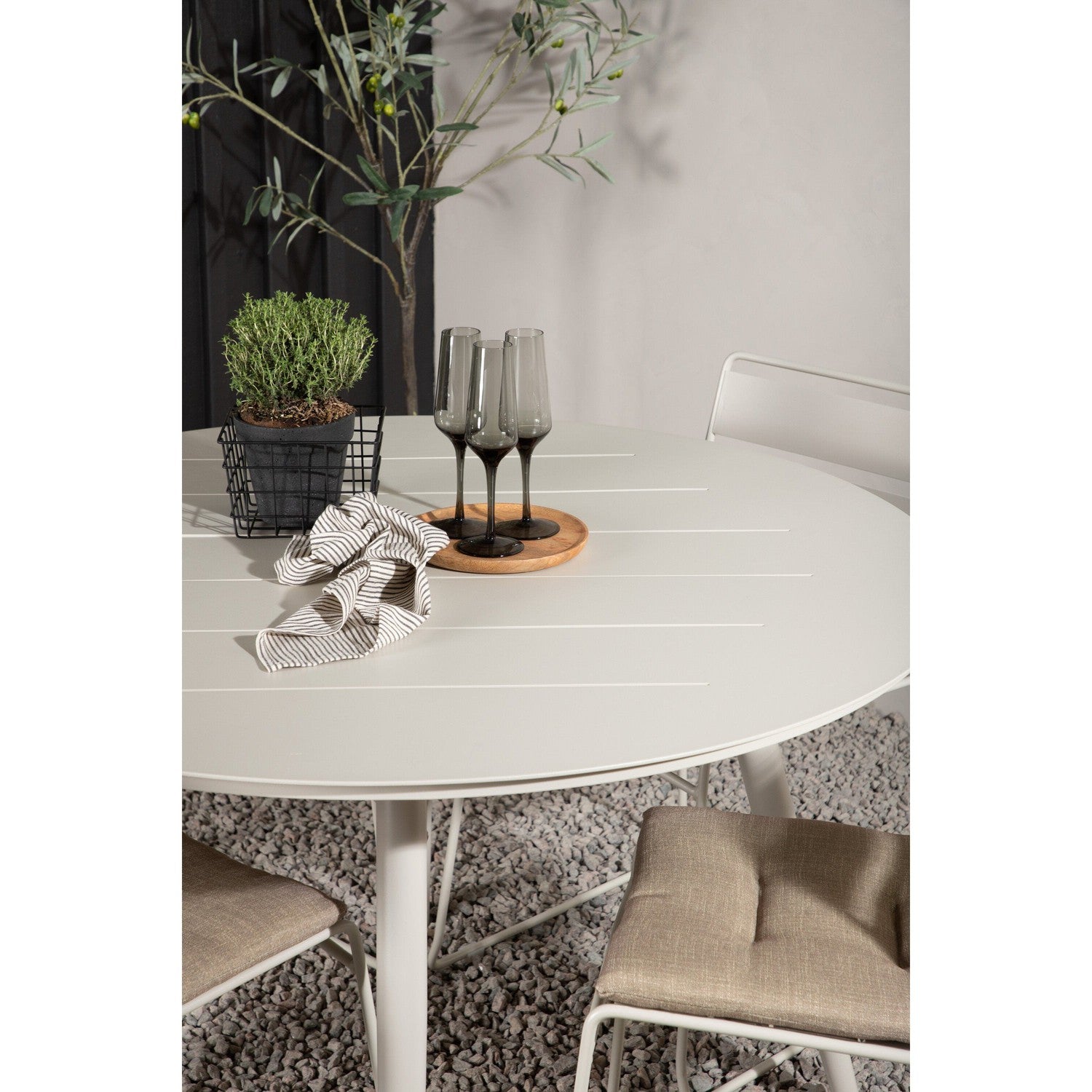 Lina Rund Matgrupp-GR Dining Set-Venture Home-peaceofhome.se