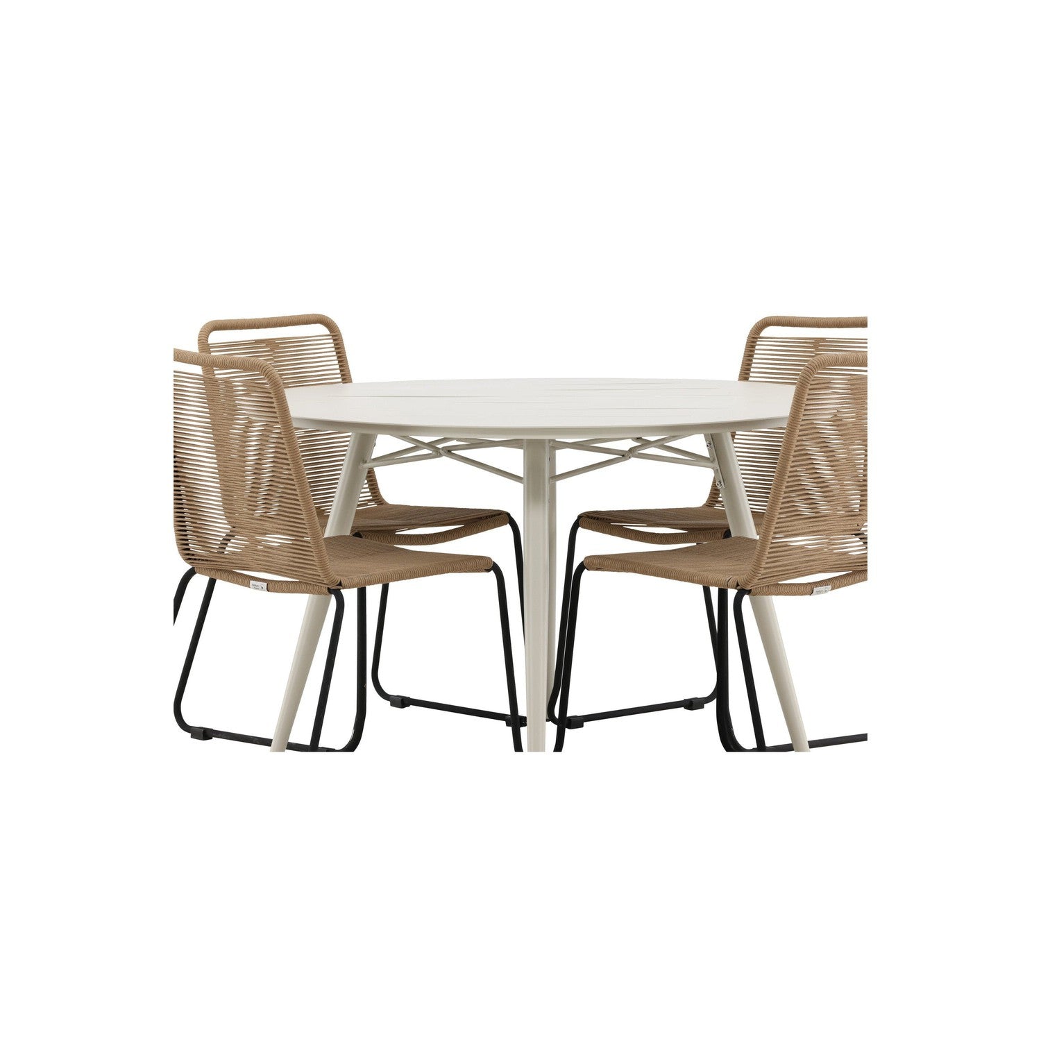 Lina Rund Matgrupp-GR Dining Set-Venture Home-peaceofhome.se