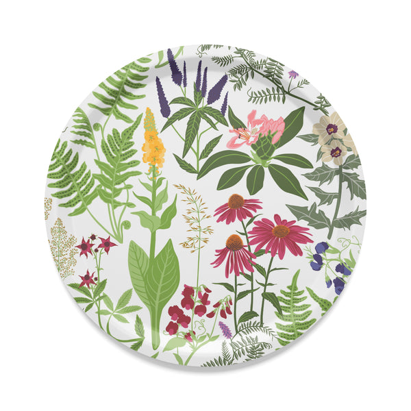 Lisstäppan rund bricka-Heminredning-Arvidssons Textil-peaceofhome.se