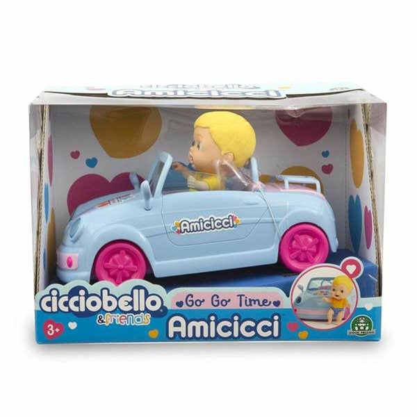 Liten leksaksbil Cicciobello Amicicci Blå-Leksaker och spel, Dockor och actionfigurer-Cicciobello-peaceofhome.se