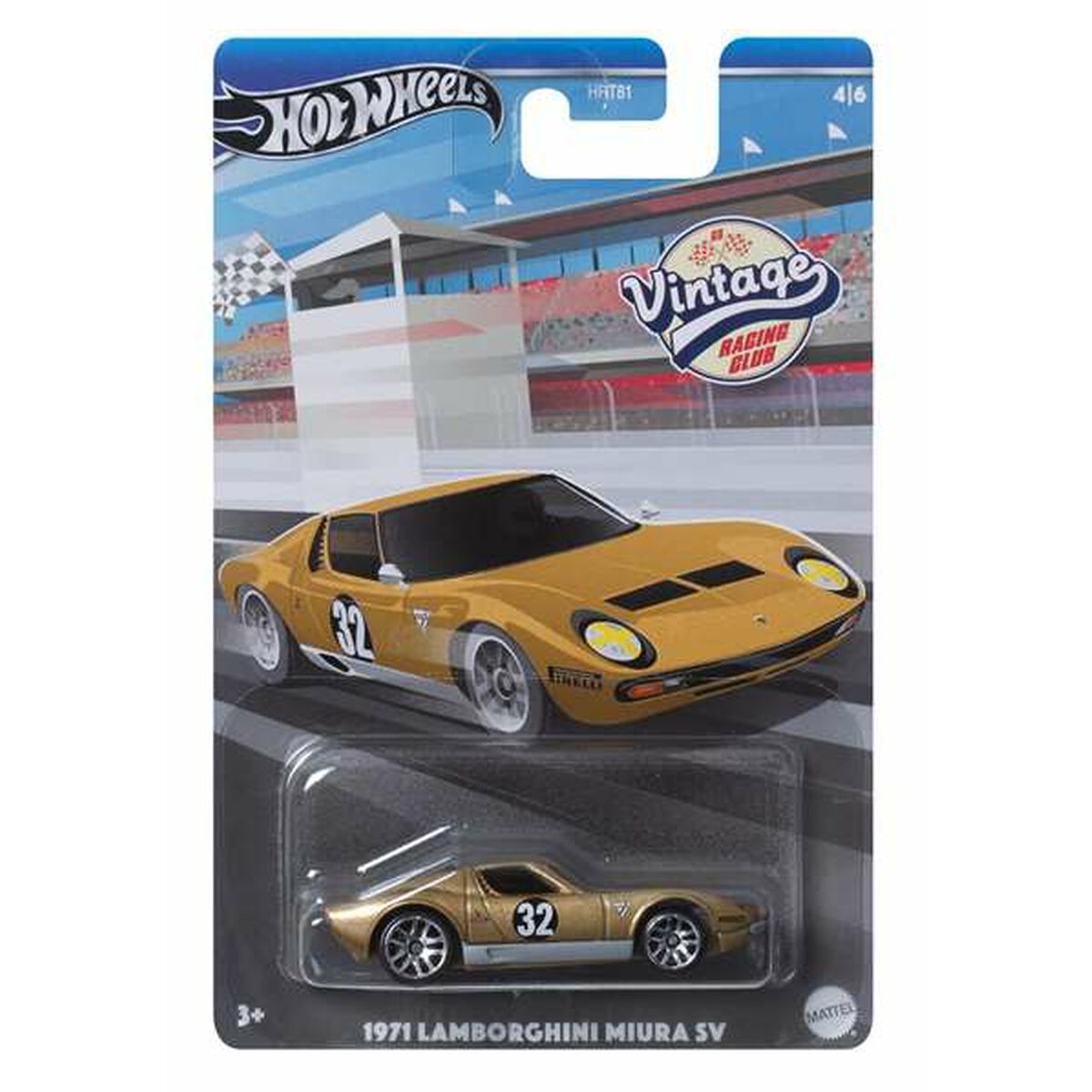Liten leksaksbil Hot Wheels Pro Vintage-Leksaker och spel, Fordon-Hot Wheels-peaceofhome.se