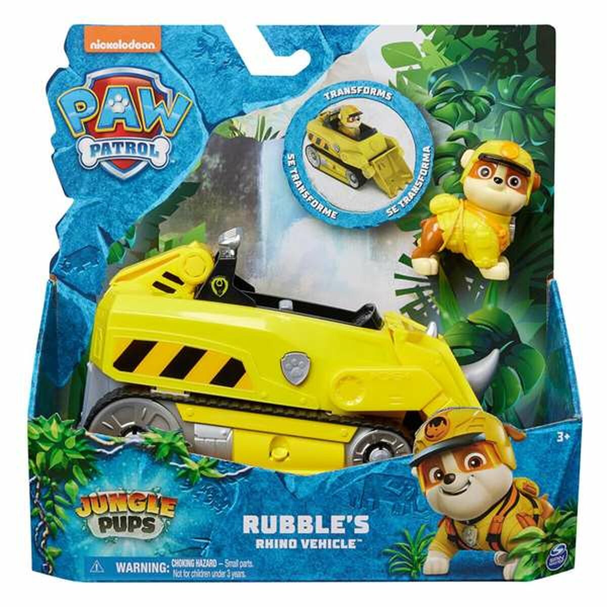 Liten leksaksbil The Paw Patrol Jungle Multicolour Svart/Blå-Leksaker och spel, Fordon-The Paw Patrol-peaceofhome.se