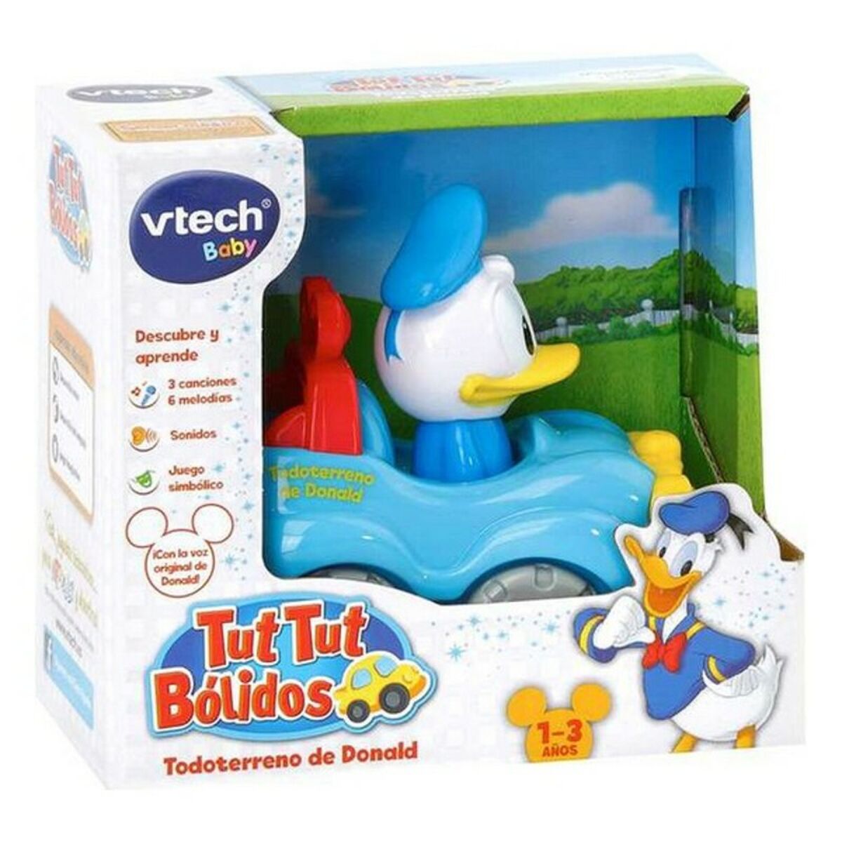 Liten leksaksbil Vtech 80-405067 12 x 6 cm-Bebis, Leksaker för småbarn-Vtech-peaceofhome.se