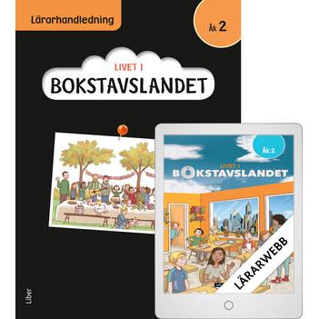 Livet i Bokstavslandet åk 2 Lärarhandledning med Lärarwebb-Digitala böcker-Liber-peaceofhome.se