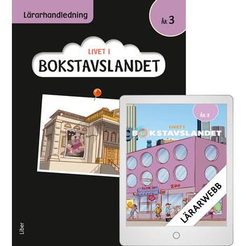 Livet i Bokstavslandet åk 3 Lärarhandledning med Lärarwebb-Digitala böcker-Liber-peaceofhome.se