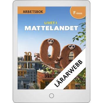 Livet i Mattelandet F-klass Lärarwebb 12 mån-Digitala böcker-Liber-peaceofhome.se