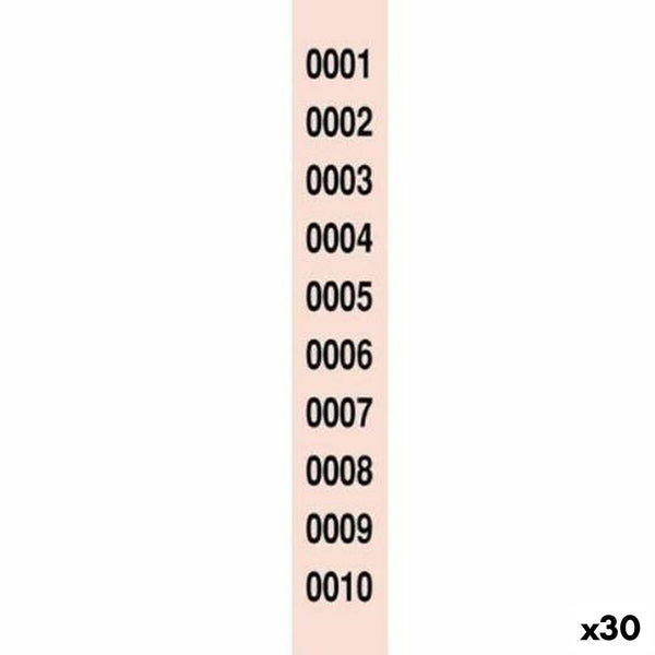 Lotterinummerremsor 1-2000 (30 antal)-Kontor och Kontorsmaterial, Kontorsmaterial-BigBuy Office-peaceofhome.se