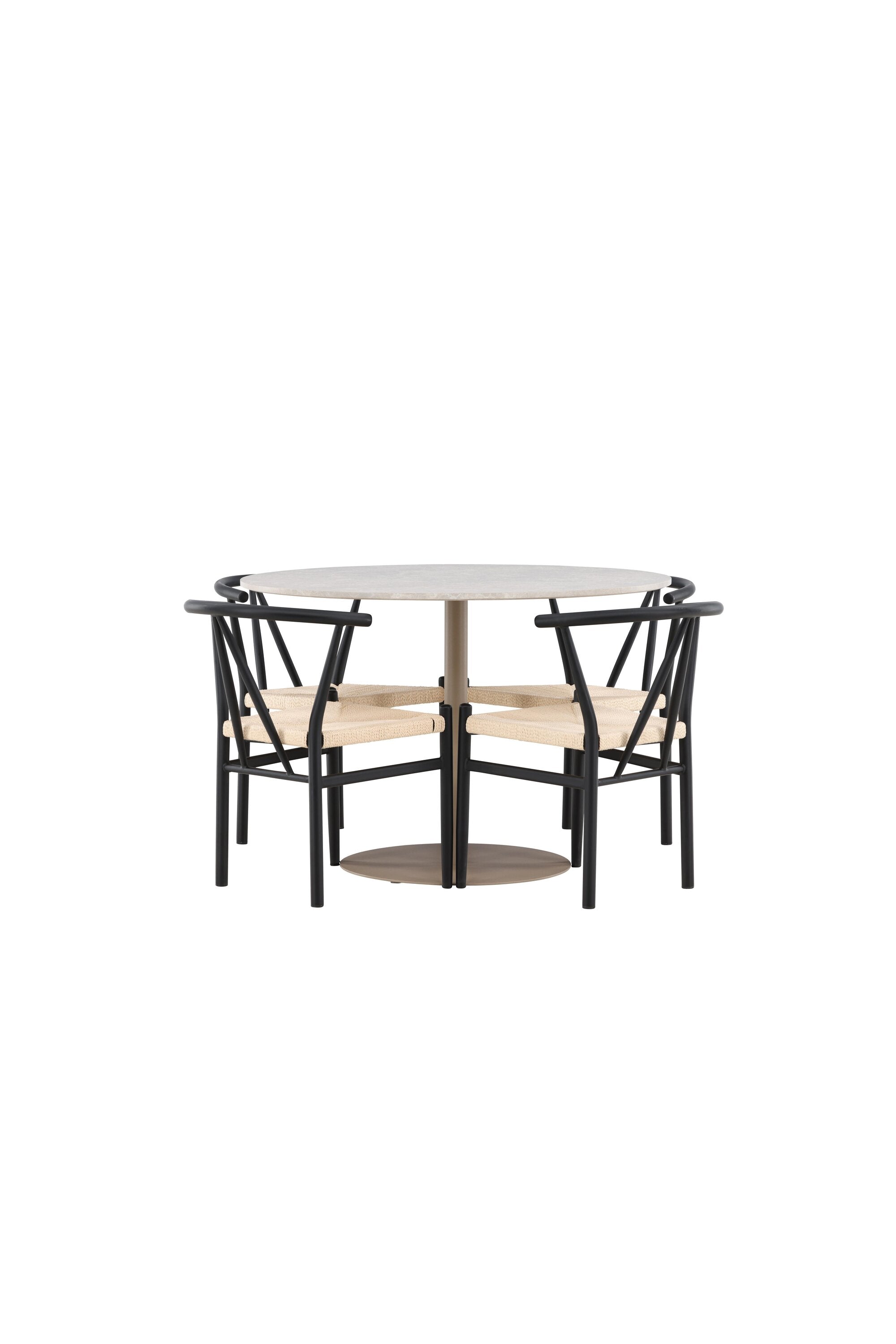 Lycke Matbord med Alfons Matstol-GR Dining Set-Venture Home-peaceofhome.se