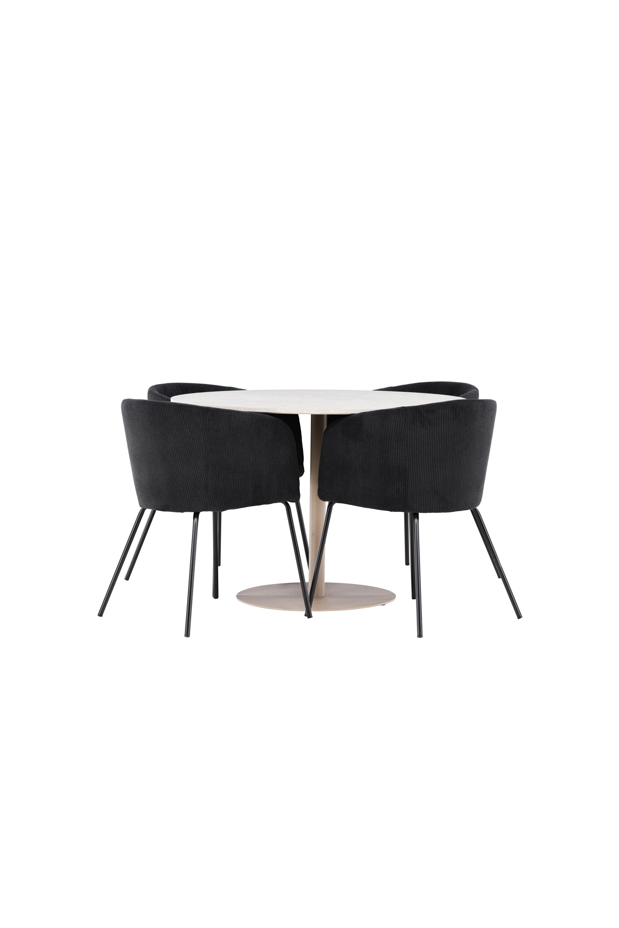 Lycke Matbord med Berit Matstol-GR Dining Set-Venture Home-peaceofhome.se