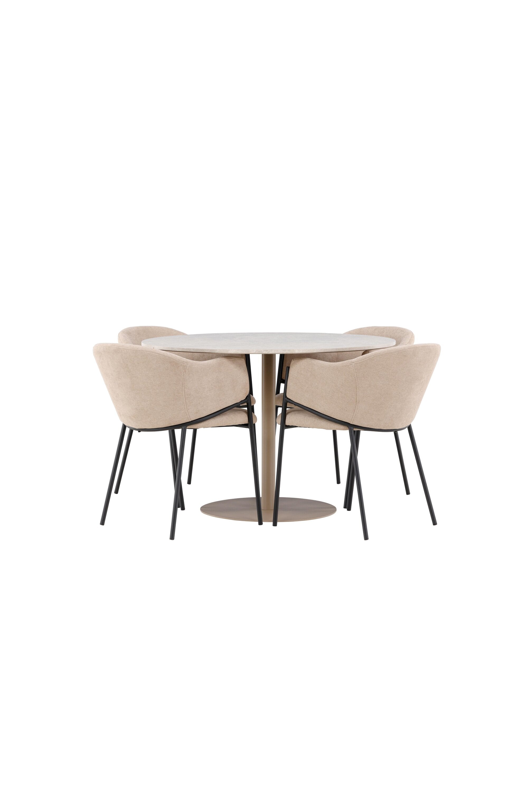 Lycke Matbord med Evelina Matstol-GR Dining Set-Venture Home-peaceofhome.se