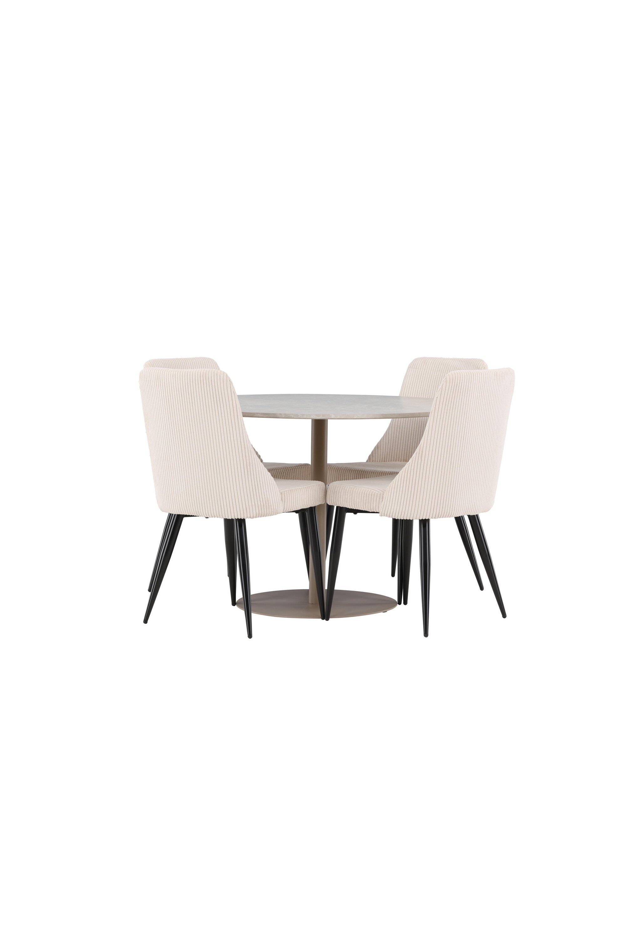 Lycke Matbord med Leone Matstol-GR Dining Set-Venture Home-peaceofhome.se