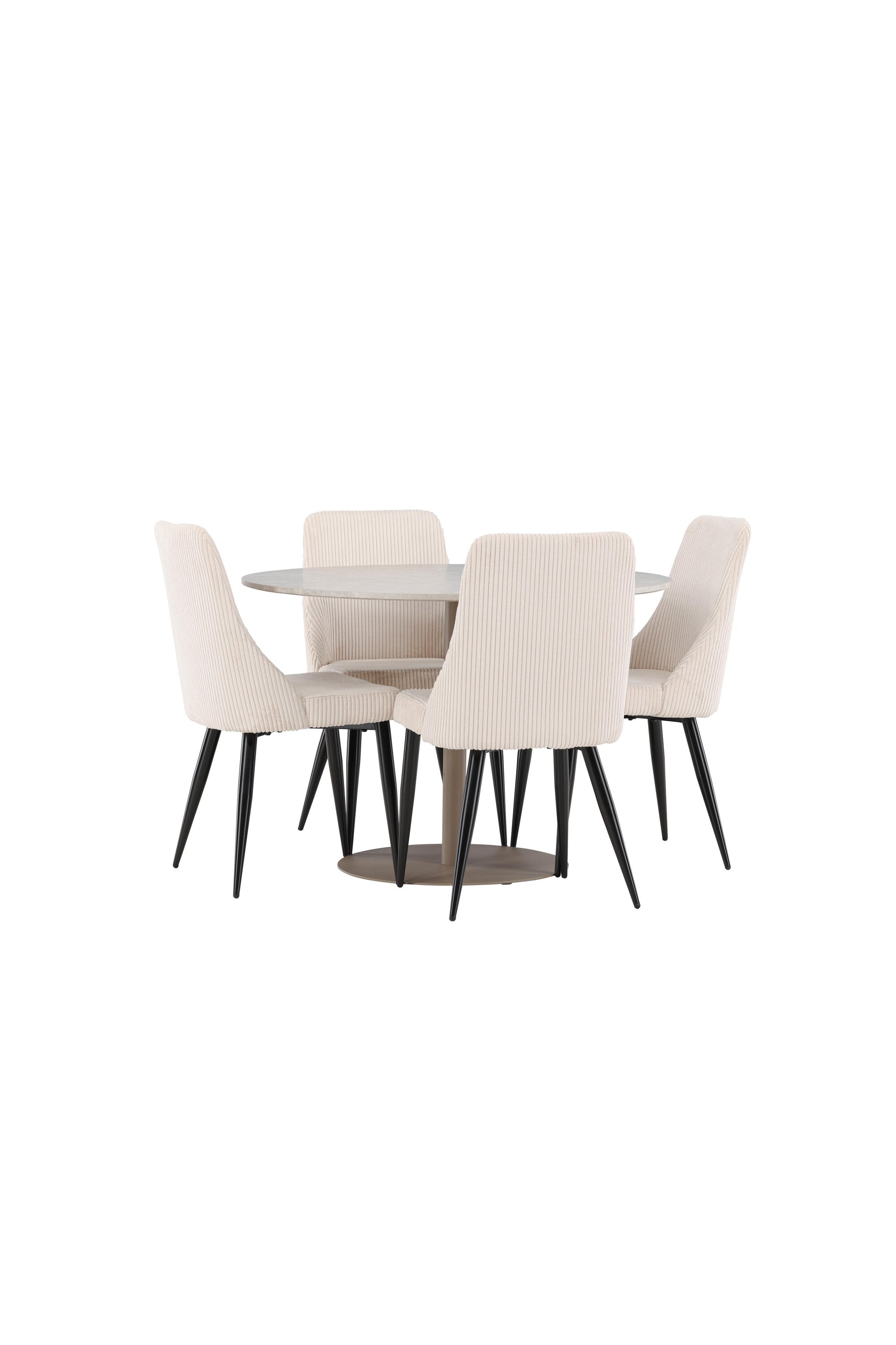 Lycke Matbord med Leone Matstol-GR Dining Set-Venture Home-peaceofhome.se