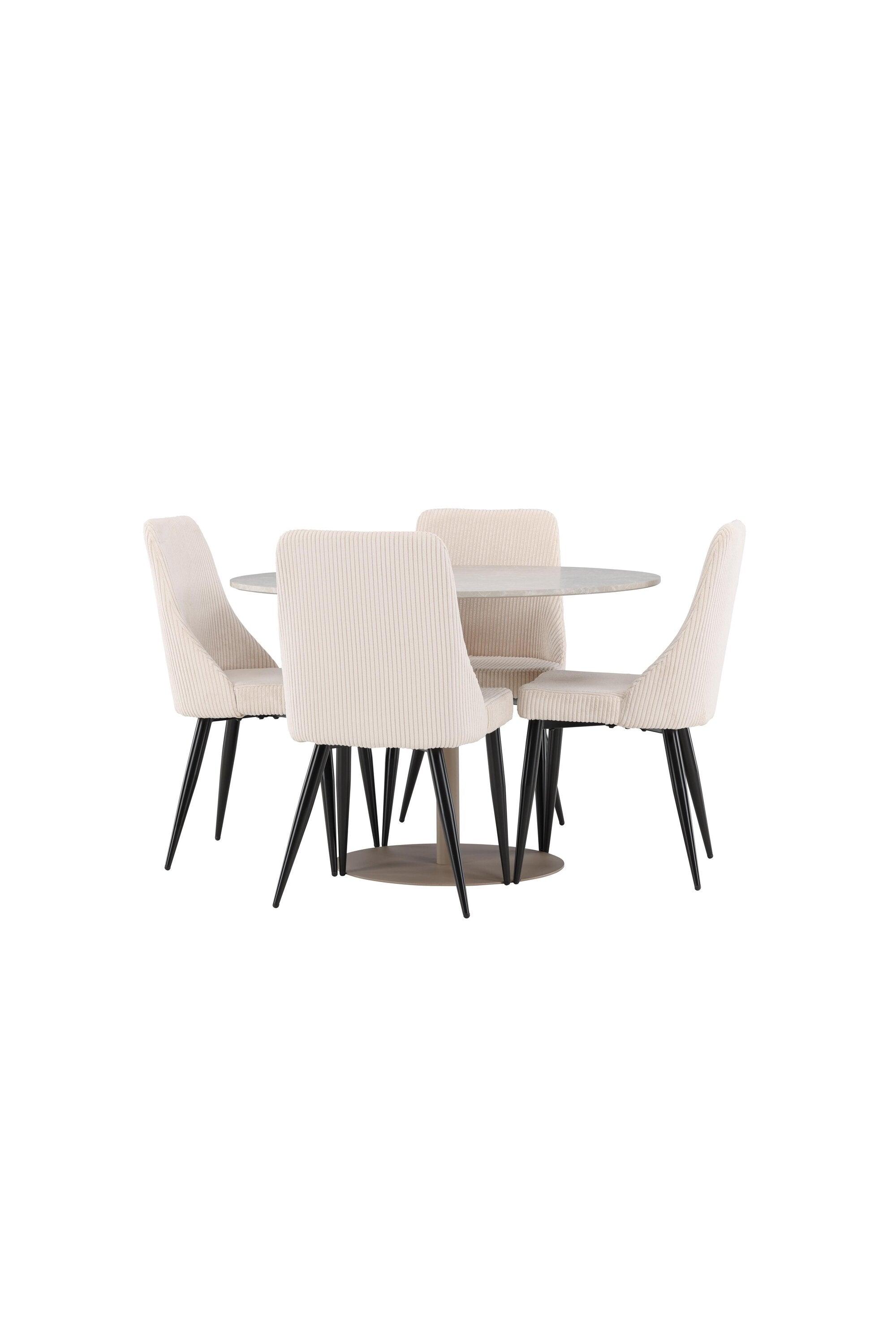 Lycke Matbord med Leone Matstol-GR Dining Set-Venture Home-peaceofhome.se