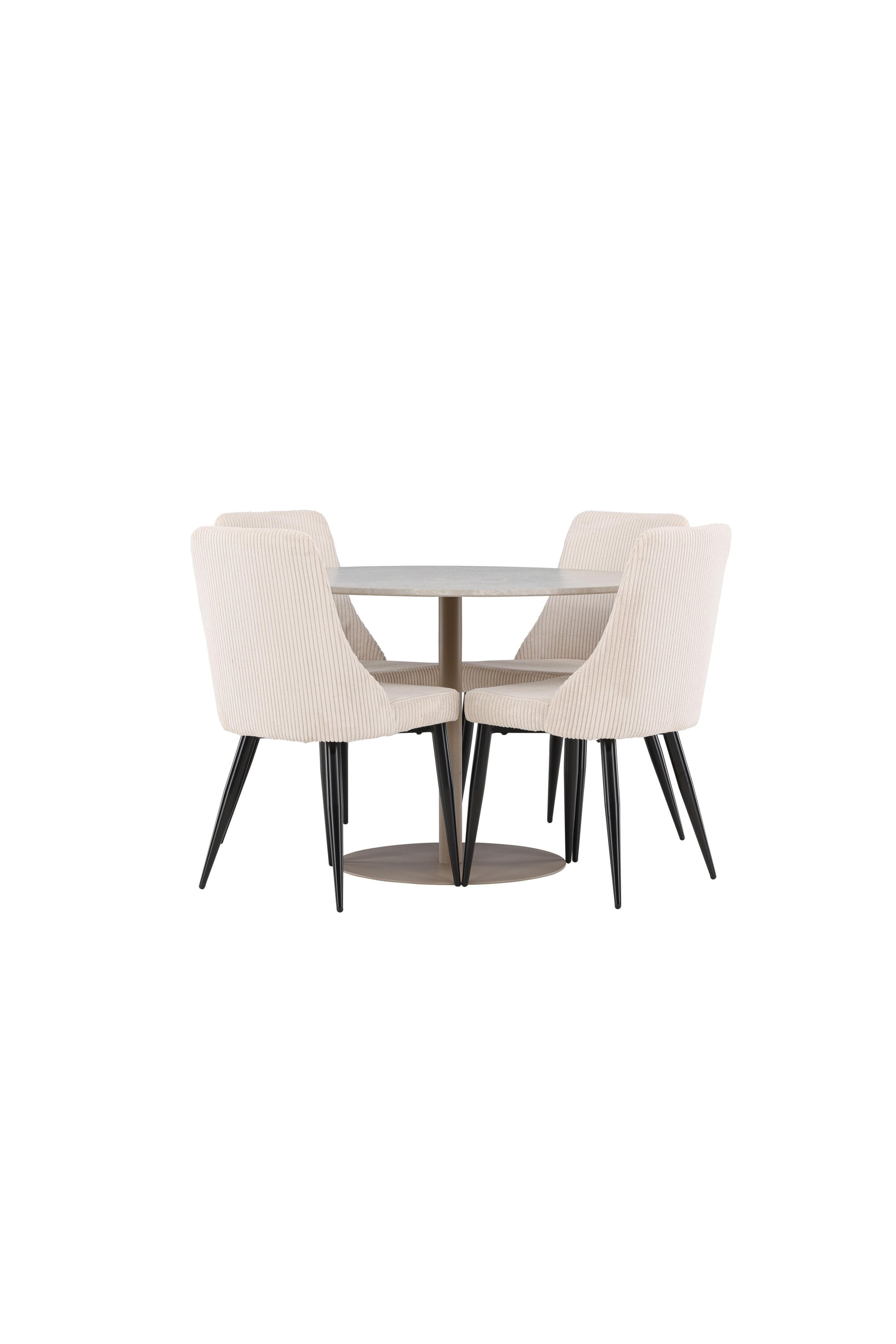 Lycke Matbord med Leone Matstol-GR Dining Set-Venture Home-peaceofhome.se