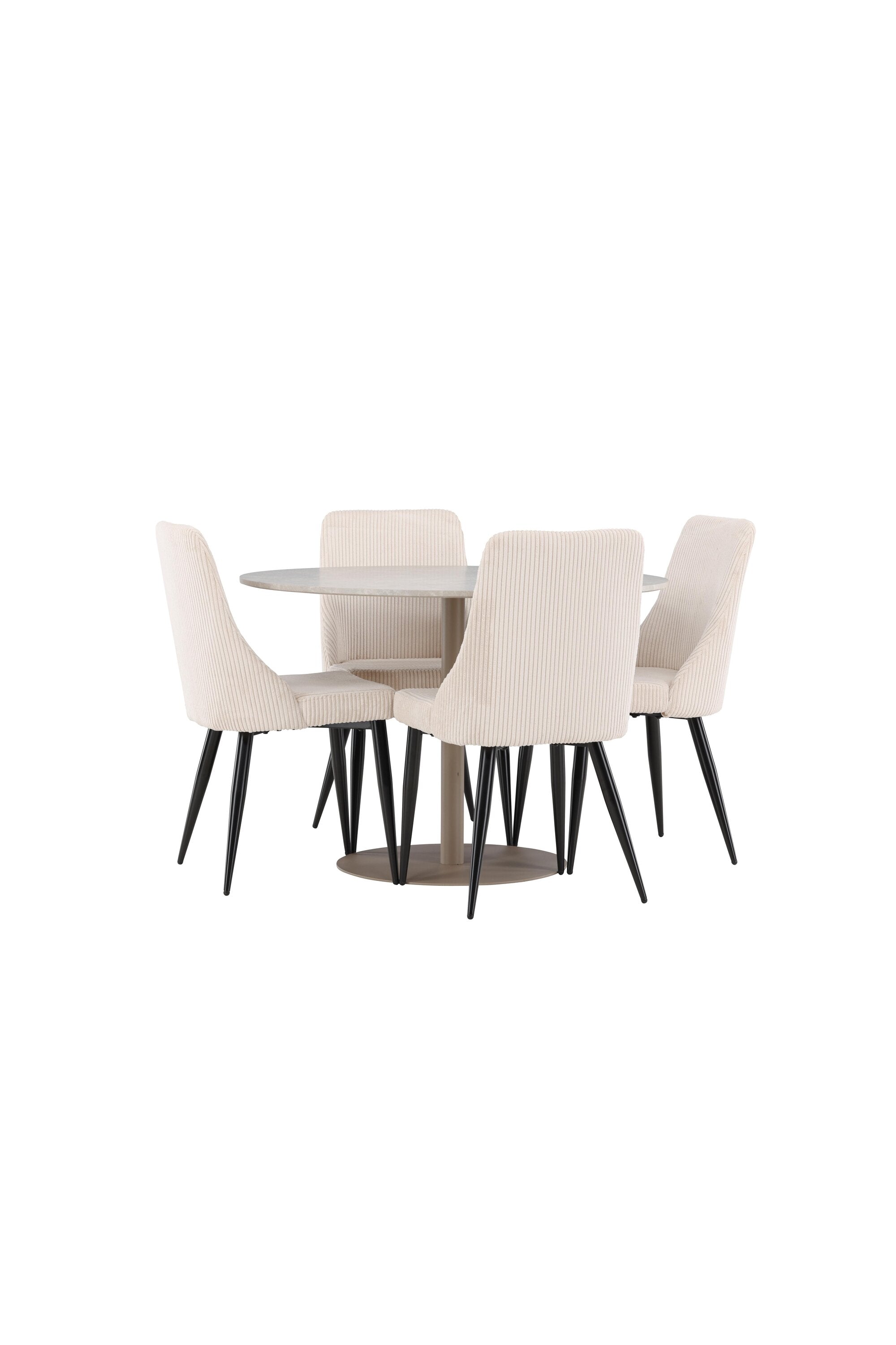 Lycke Matbord med Leone Matstol-GR Dining Set-Venture Home-peaceofhome.se