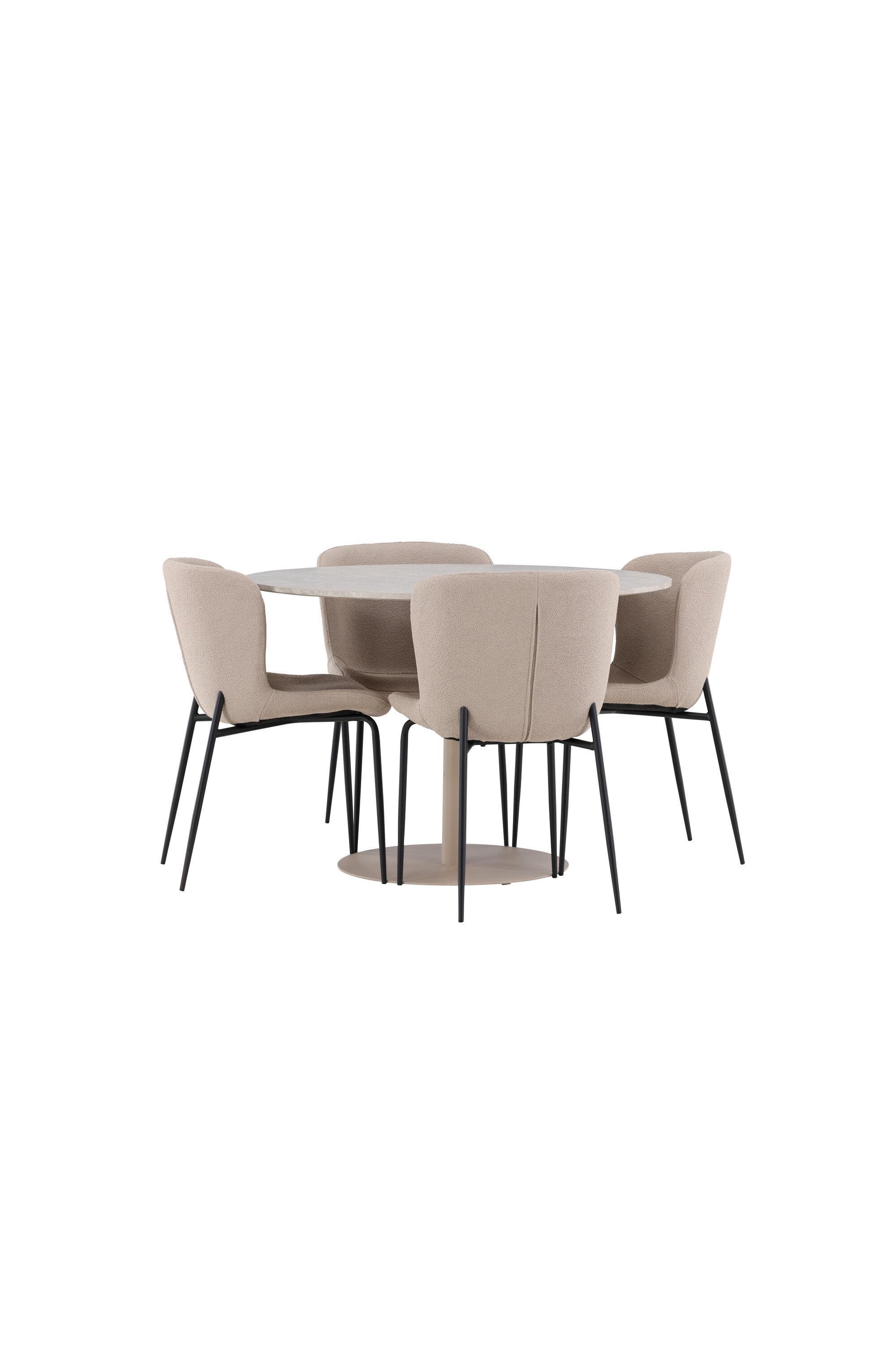 Lycke Matbord med Modesto Matstol-GR Dining Set-Venture Home-peaceofhome.se