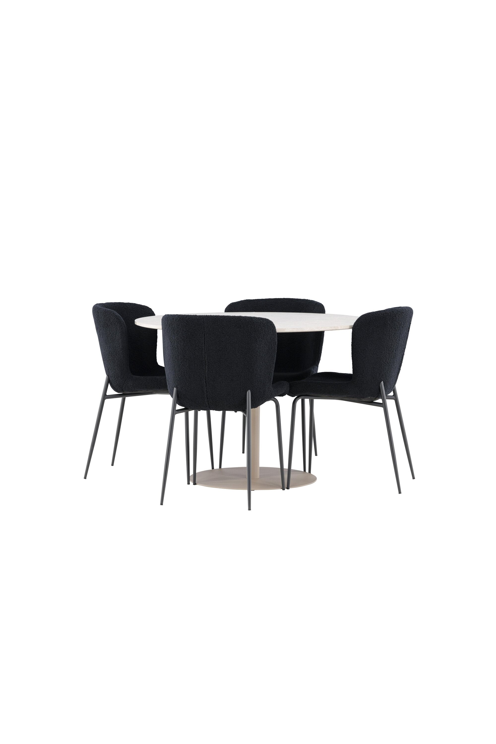 Lycke Matbord med Modesto Matstol-GR Dining Set-Venture Home-peaceofhome.se