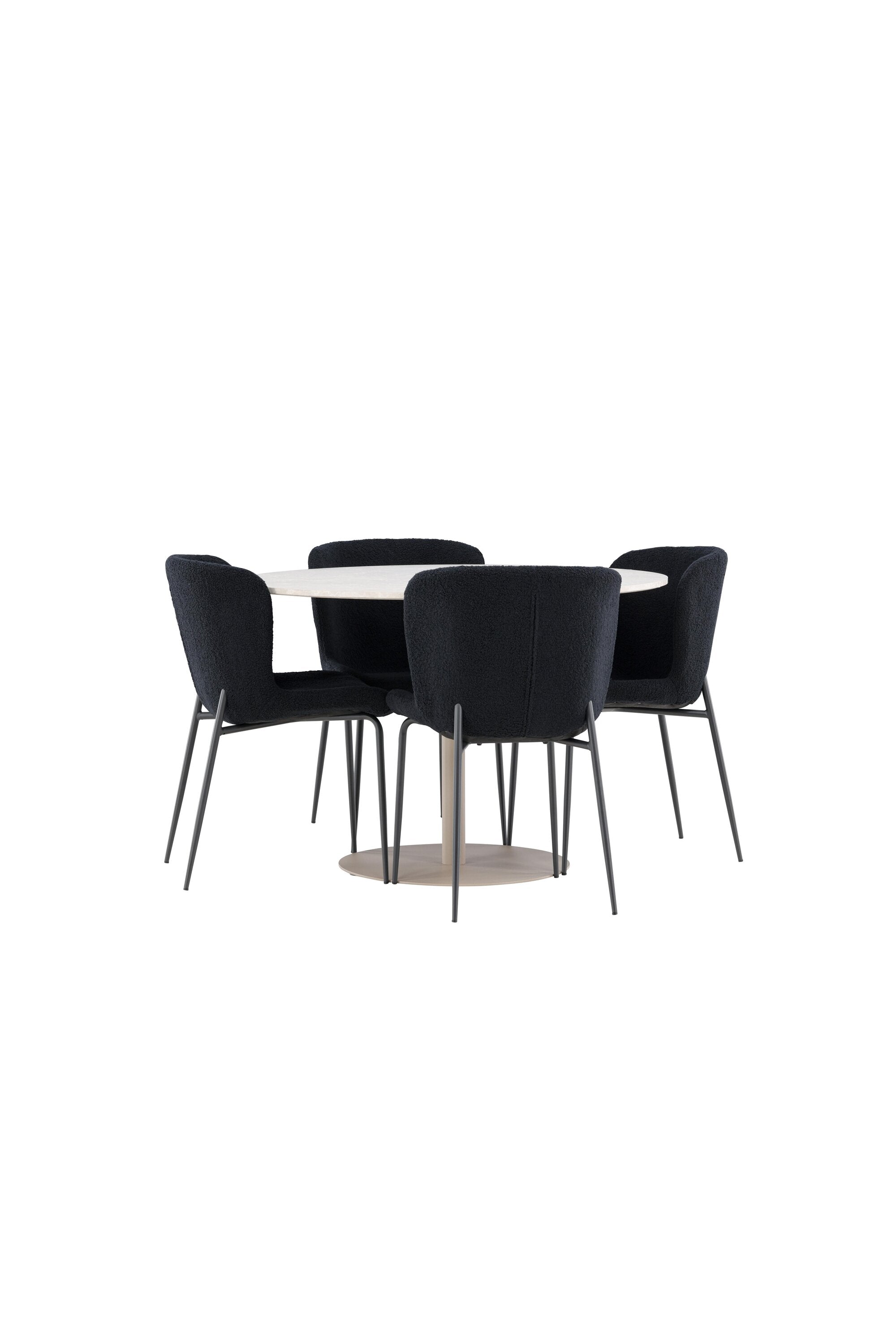 Lycke Matbord med Modesto Matstol-GR Dining Set-Venture Home-peaceofhome.se