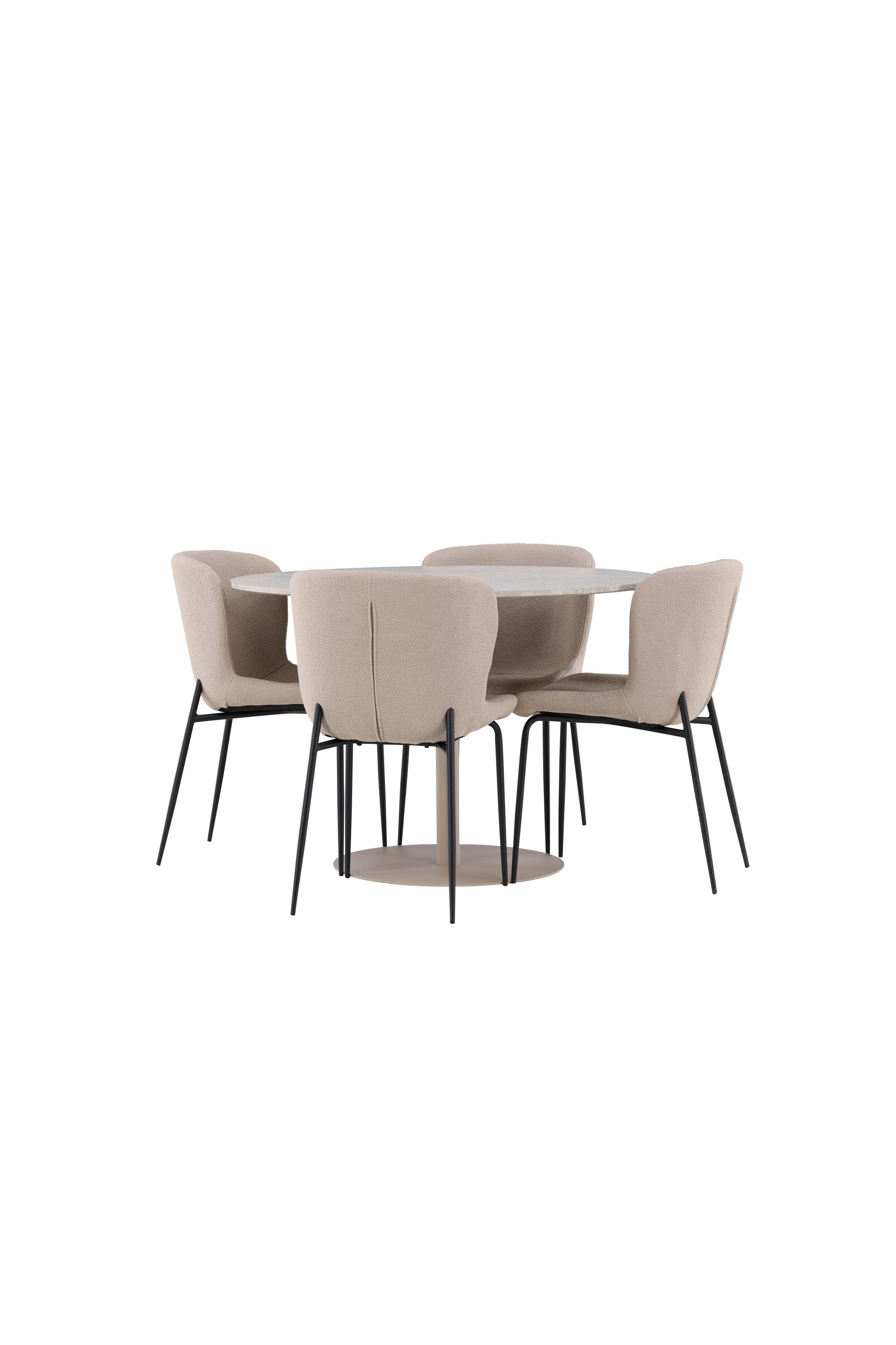 Lycke Matbord med Modesto Matstol-GR Dining Set-Venture Home-peaceofhome.se