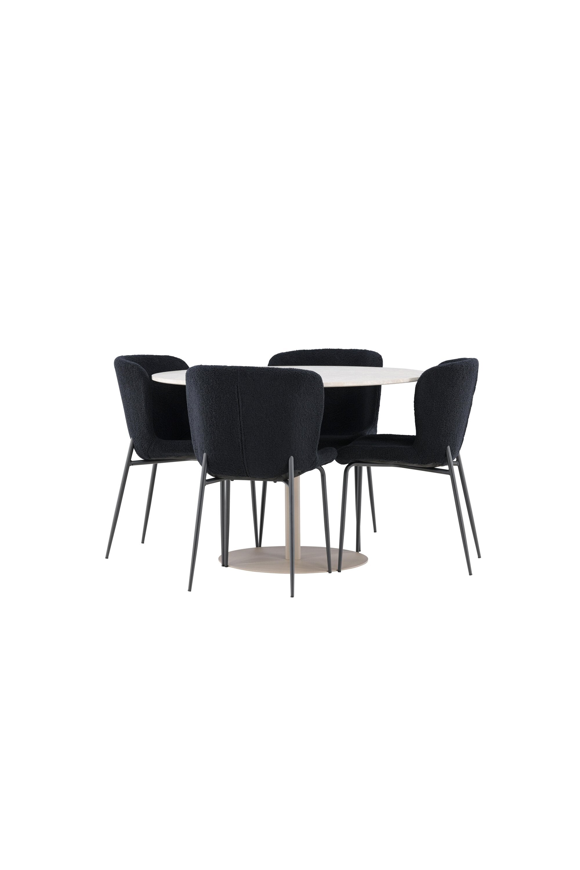 Lycke Matbord med Modesto Matstol-GR Dining Set-Venture Home-peaceofhome.se