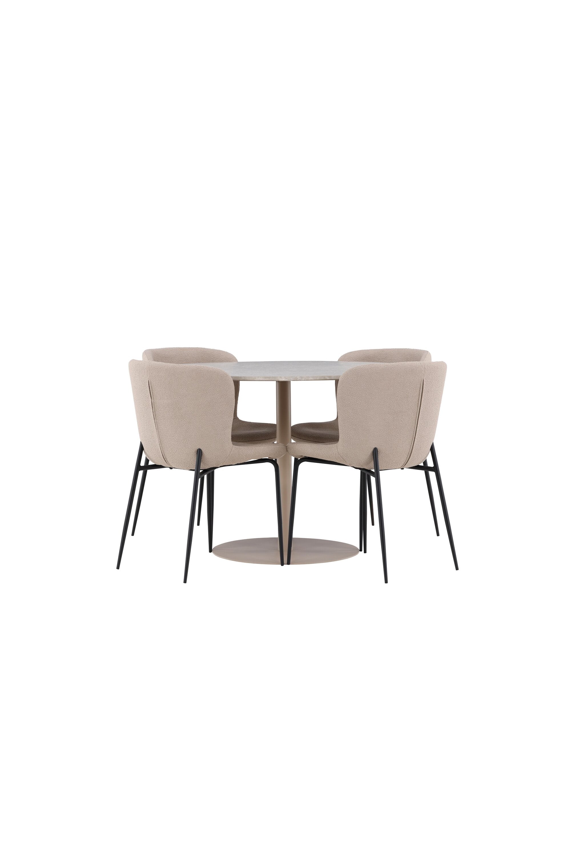 Lycke Matbord med Modesto Matstol-GR Dining Set-Venture Home-peaceofhome.se