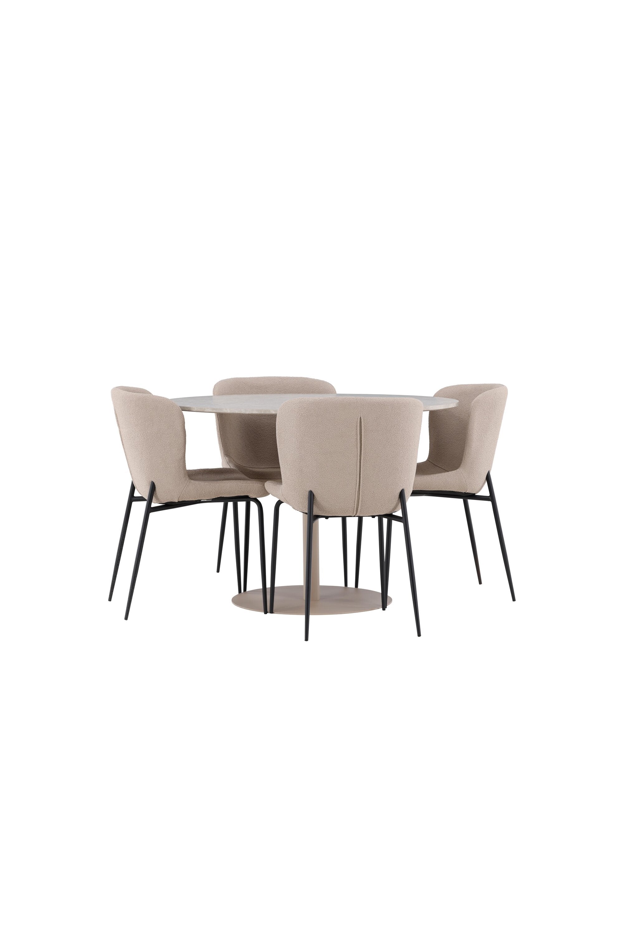 Lycke Matbord med Modesto Matstol-GR Dining Set-Venture Home-peaceofhome.se