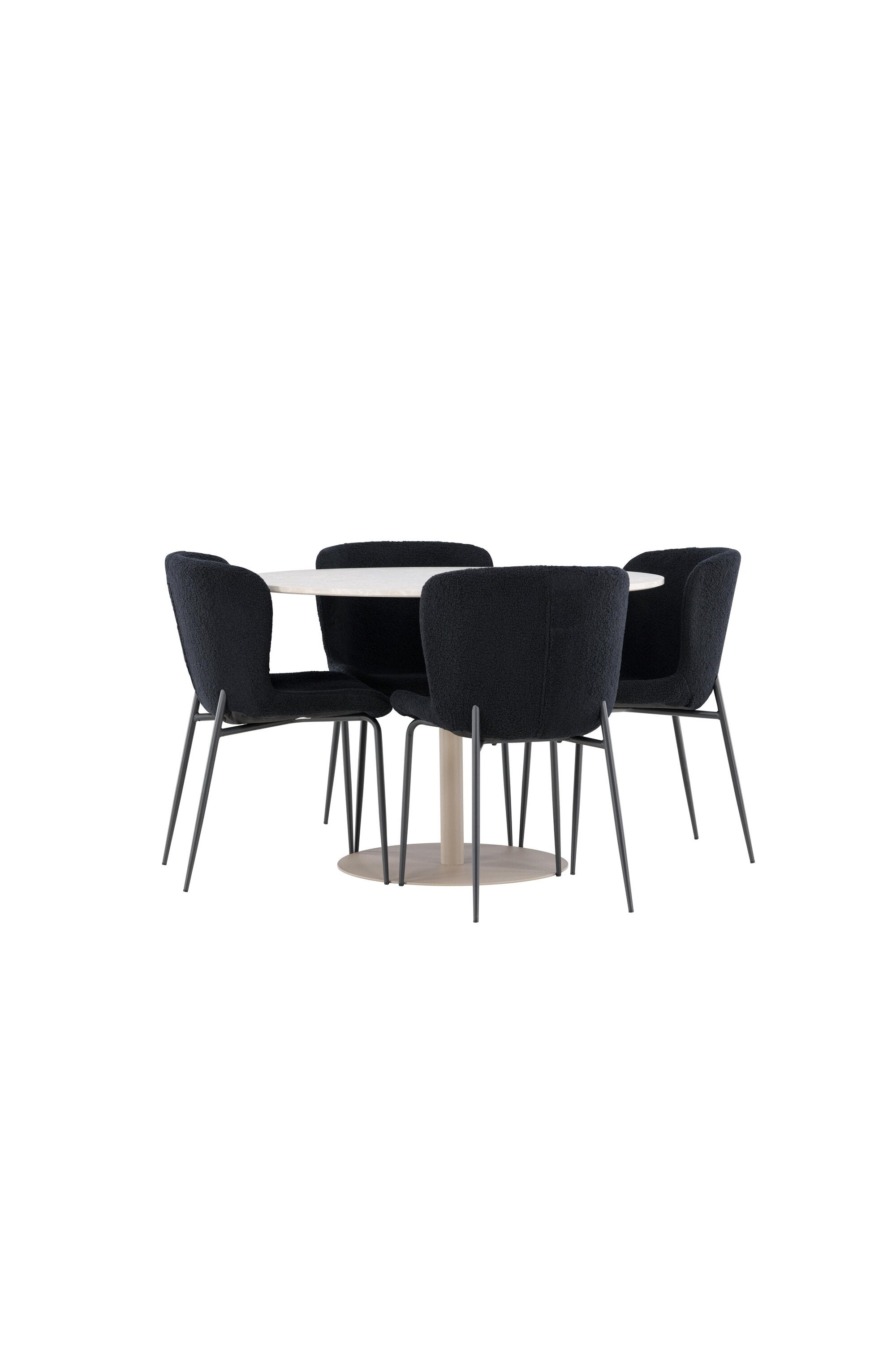 Lycke Matbord med Modesto Matstol-GR Dining Set-Venture Home-peaceofhome.se