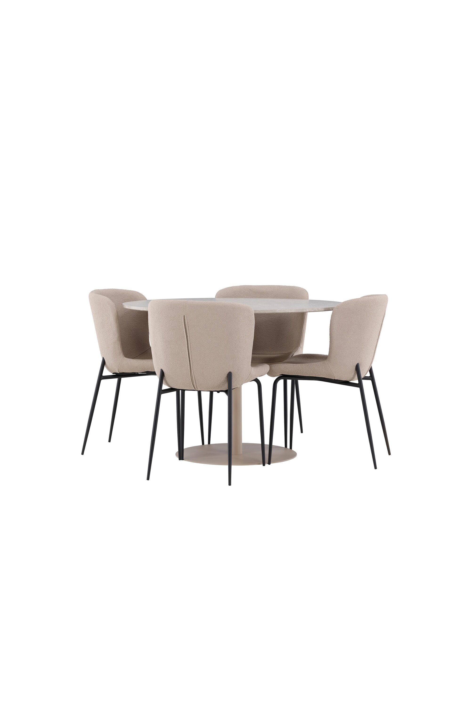 Lycke Matbord med Modesto Matstol-GR Dining Set-Venture Home-peaceofhome.se