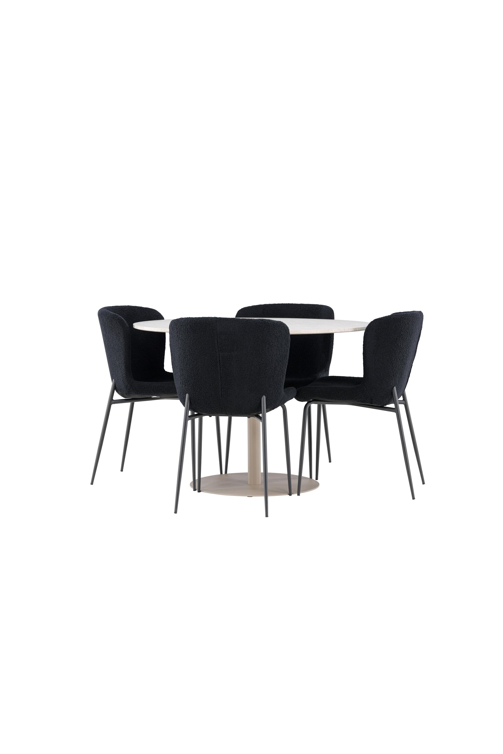 Lycke Matbord med Modesto Matstol-GR Dining Set-Venture Home-peaceofhome.se