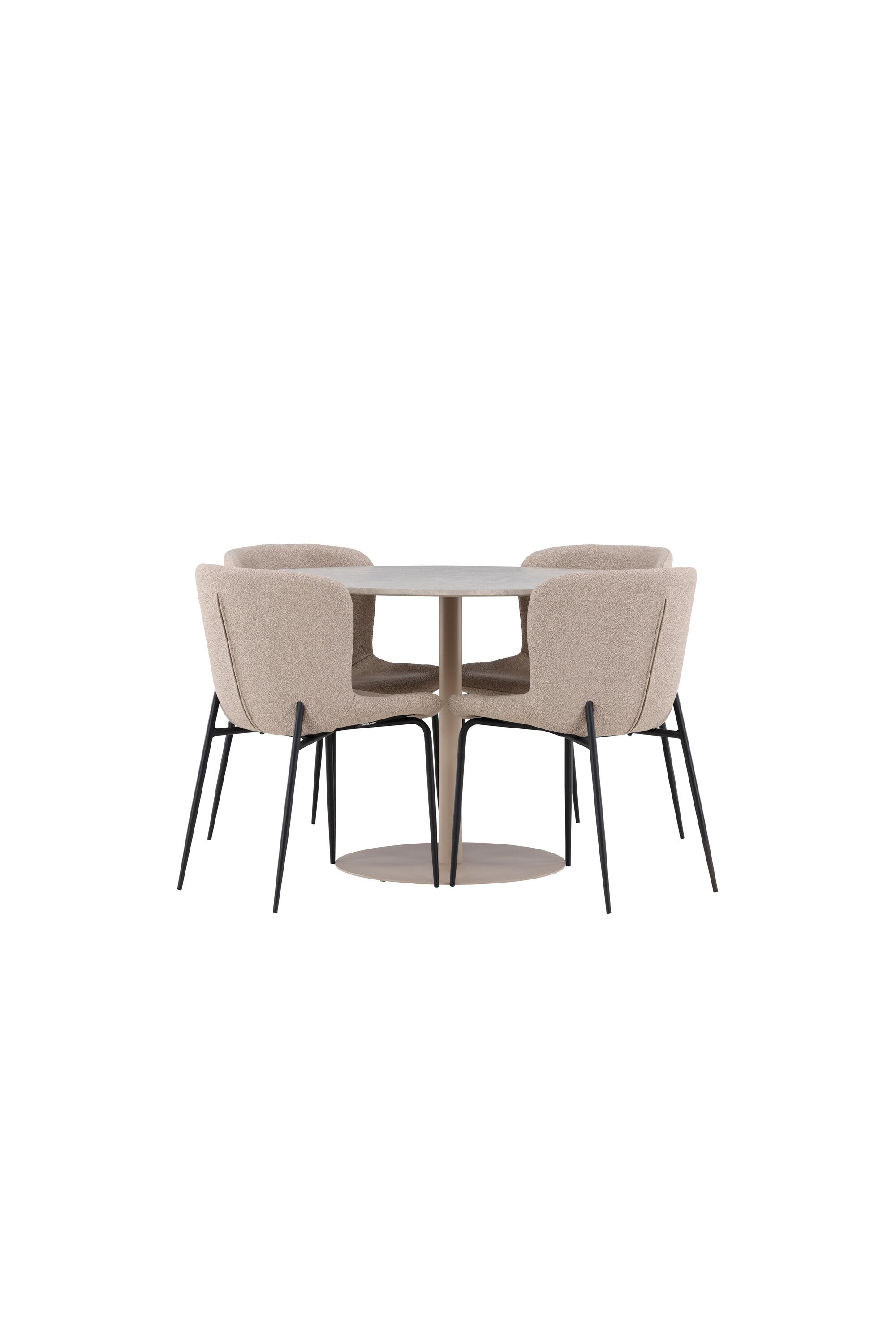 Lycke Matbord med Modesto Matstol-GR Dining Set-Venture Home-peaceofhome.se