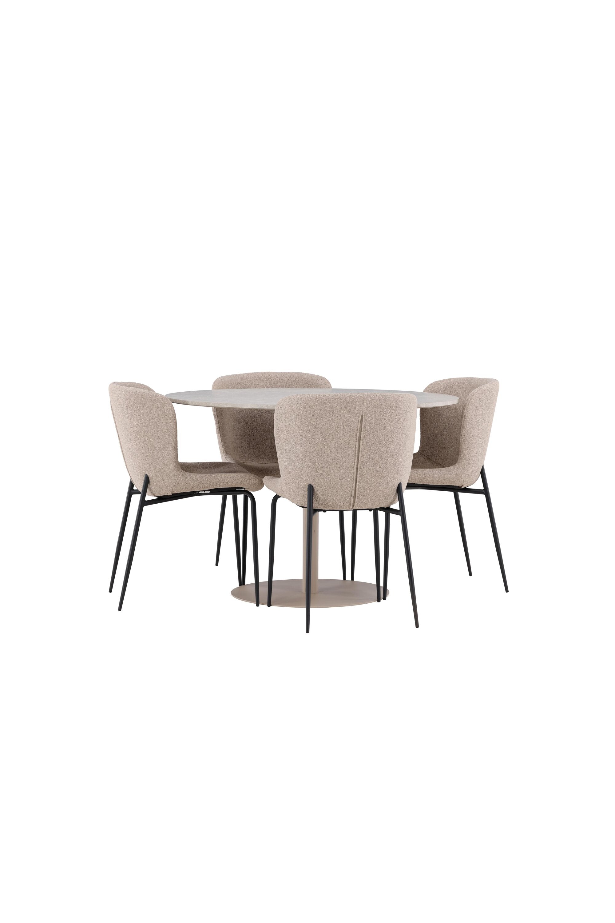 Lycke Matbord med Modesto Matstol-GR Dining Set-Venture Home-peaceofhome.se