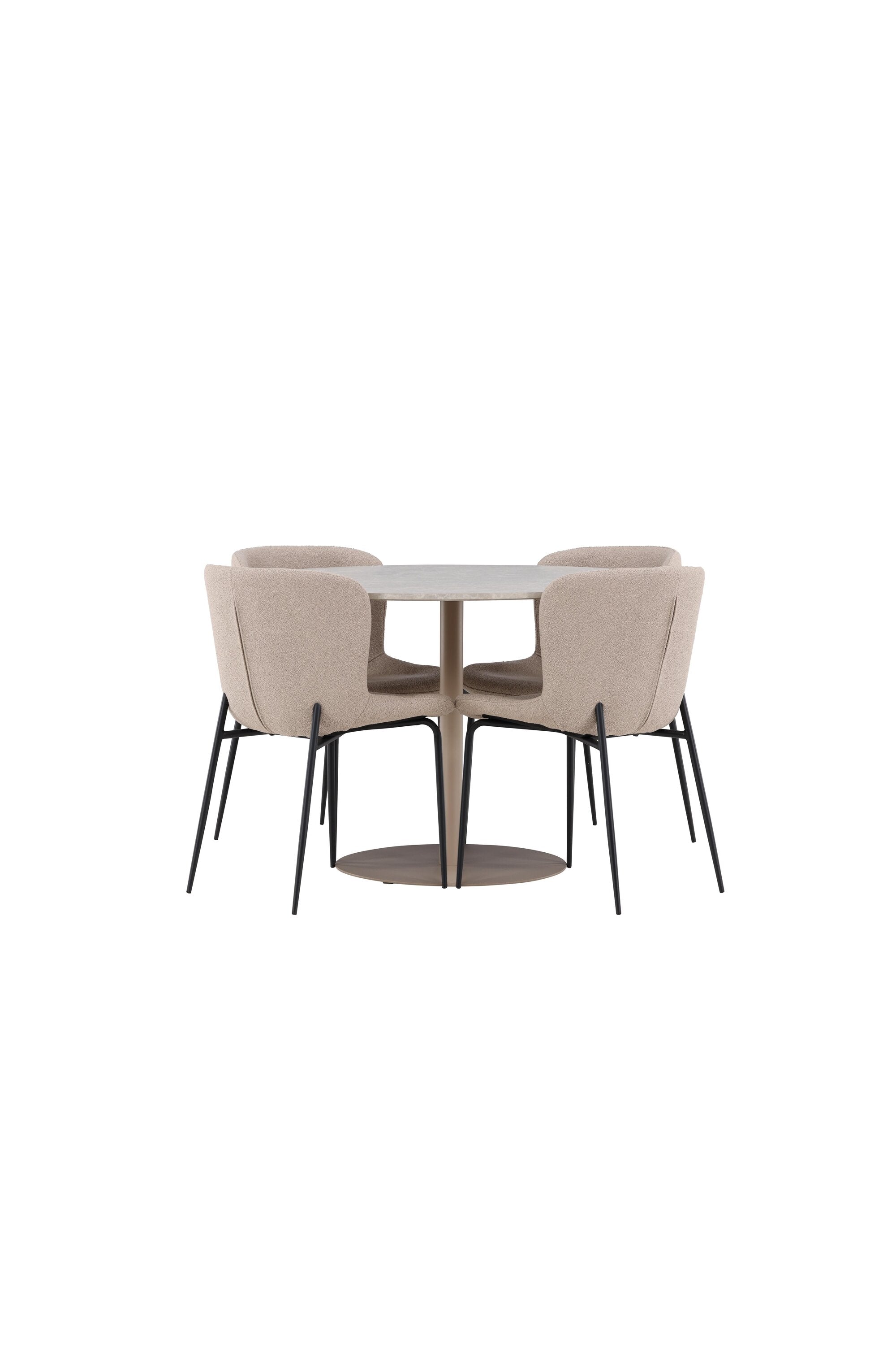 Lycke Matbord med Modesto Matstol-GR Dining Set-Venture Home-peaceofhome.se