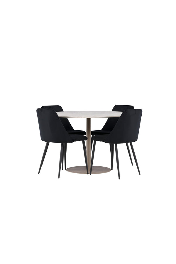 Lycke Matbord med Night Matstol-GR Dining Set-Venture Home-peaceofhome.se