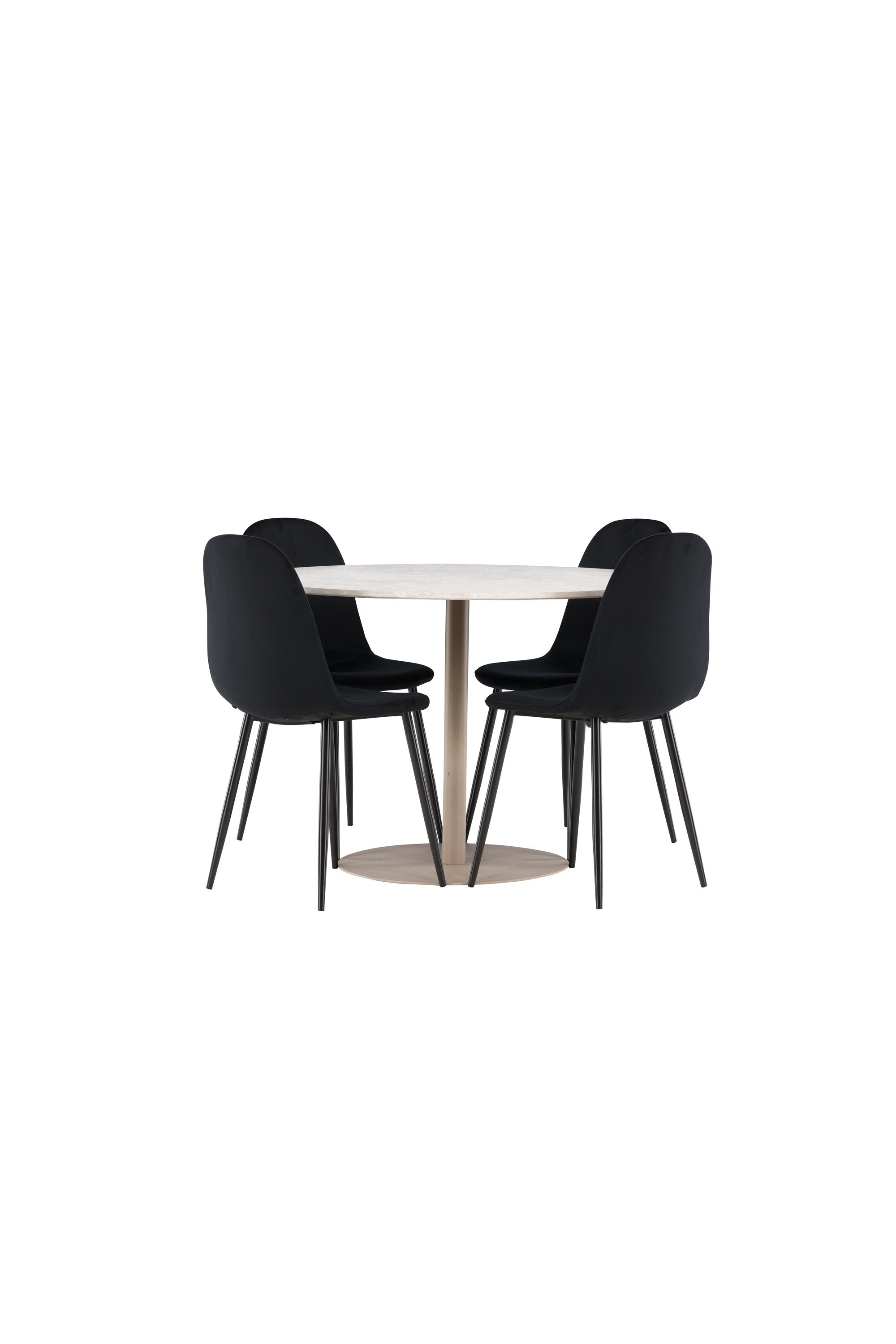 Lycke Matbord med Polar Matstol-GR Dining Set-Venture Home-peaceofhome.se