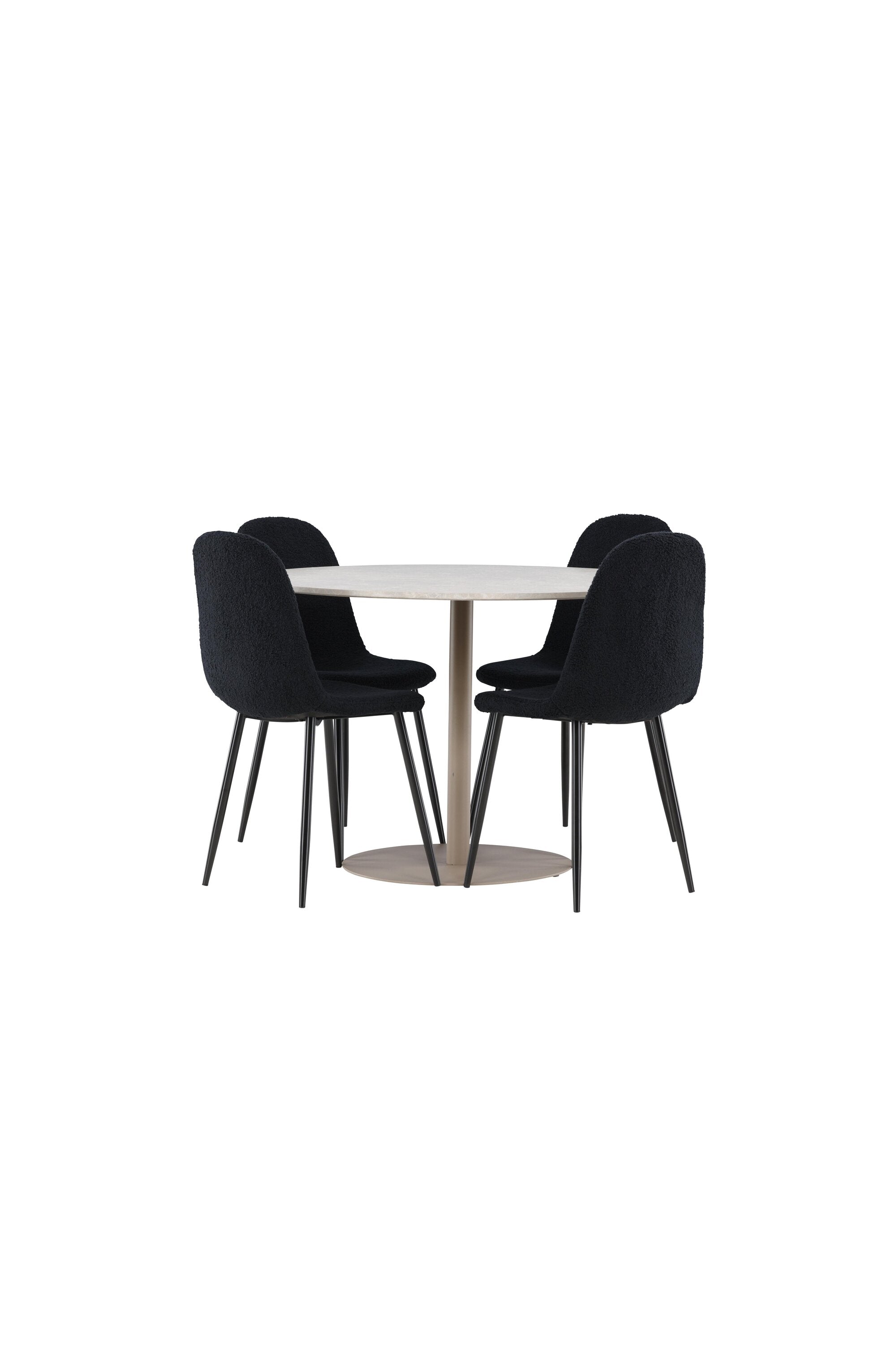 Lycke Matbord med Polar Matstol-GR Dining Set-Venture Home-peaceofhome.se