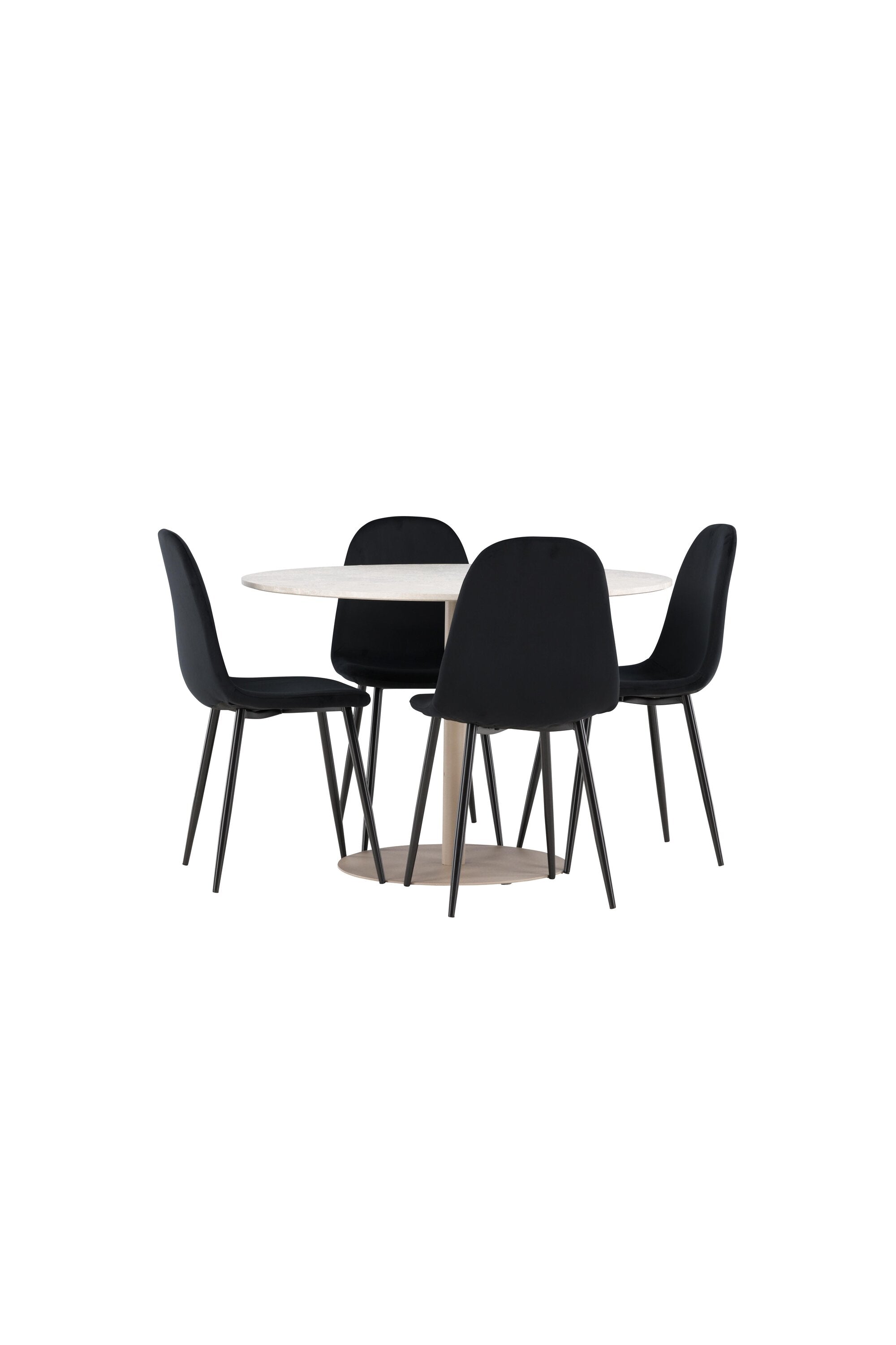 Lycke Matbord med Polar Matstol-GR Dining Set-Venture Home-peaceofhome.se