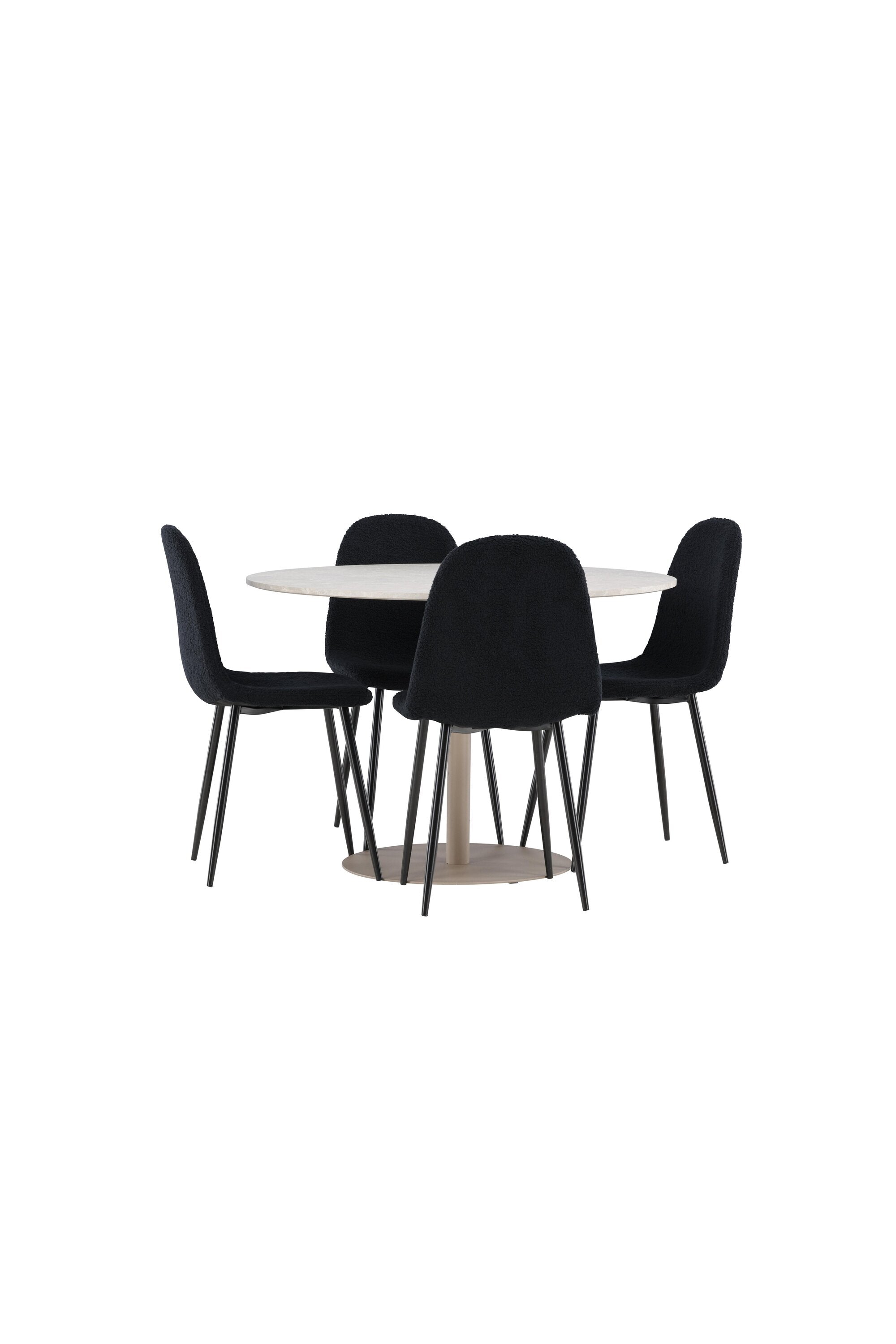 Lycke Matbord med Polar Matstol-GR Dining Set-Venture Home-peaceofhome.se