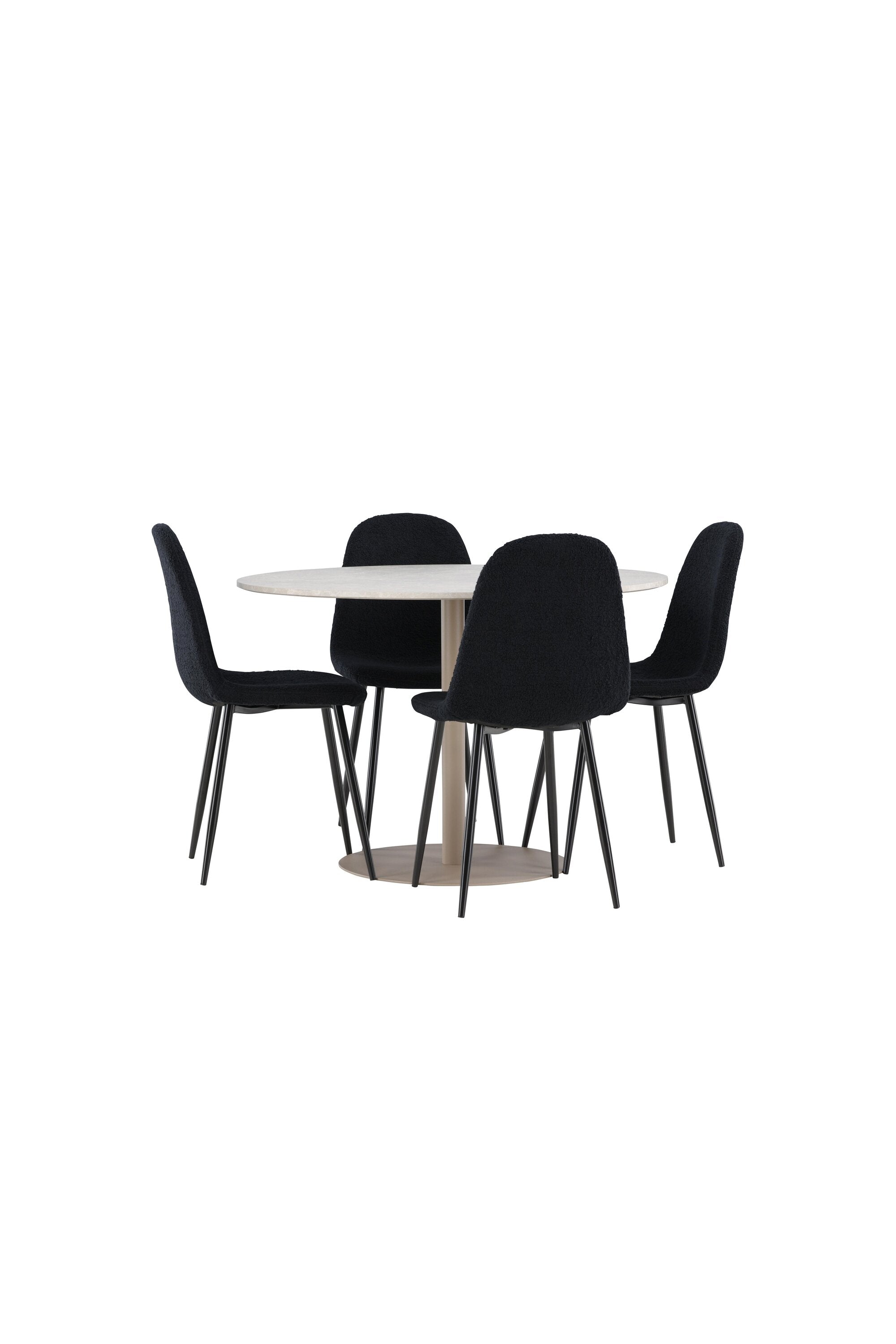 Lycke Matbord med Polar Matstol-GR Dining Set-Venture Home-peaceofhome.se