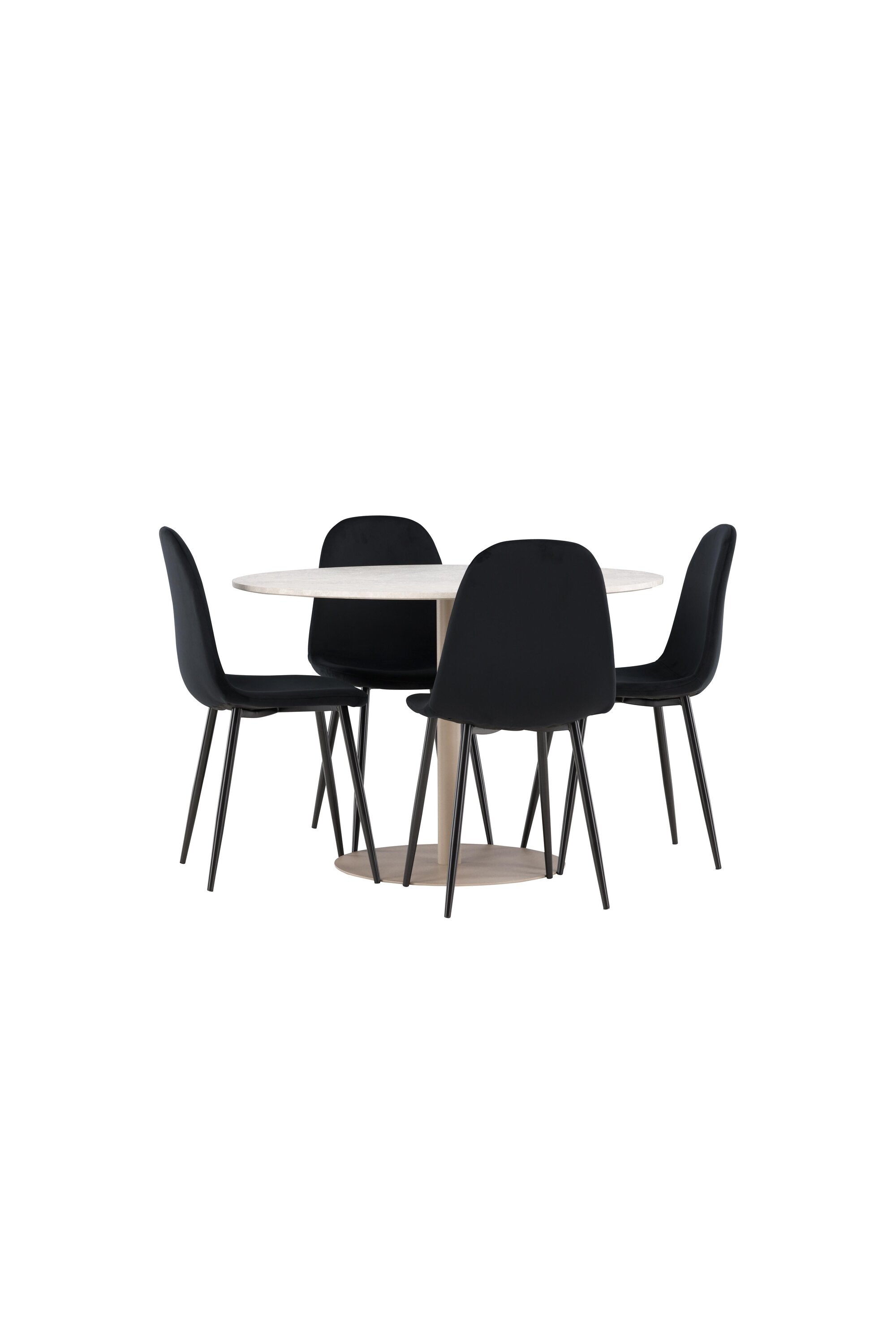 Lycke Matbord med Polar Matstol-GR Dining Set-Venture Home-peaceofhome.se