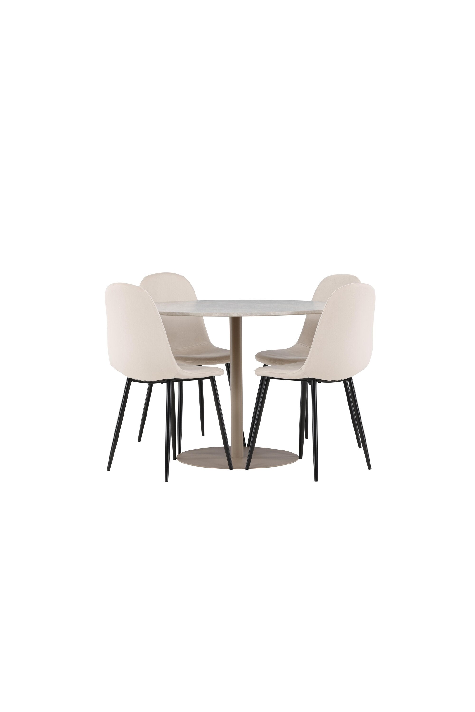 Lycke Matbord med Polar Matstol-GR Dining Set-Venture Home-peaceofhome.se