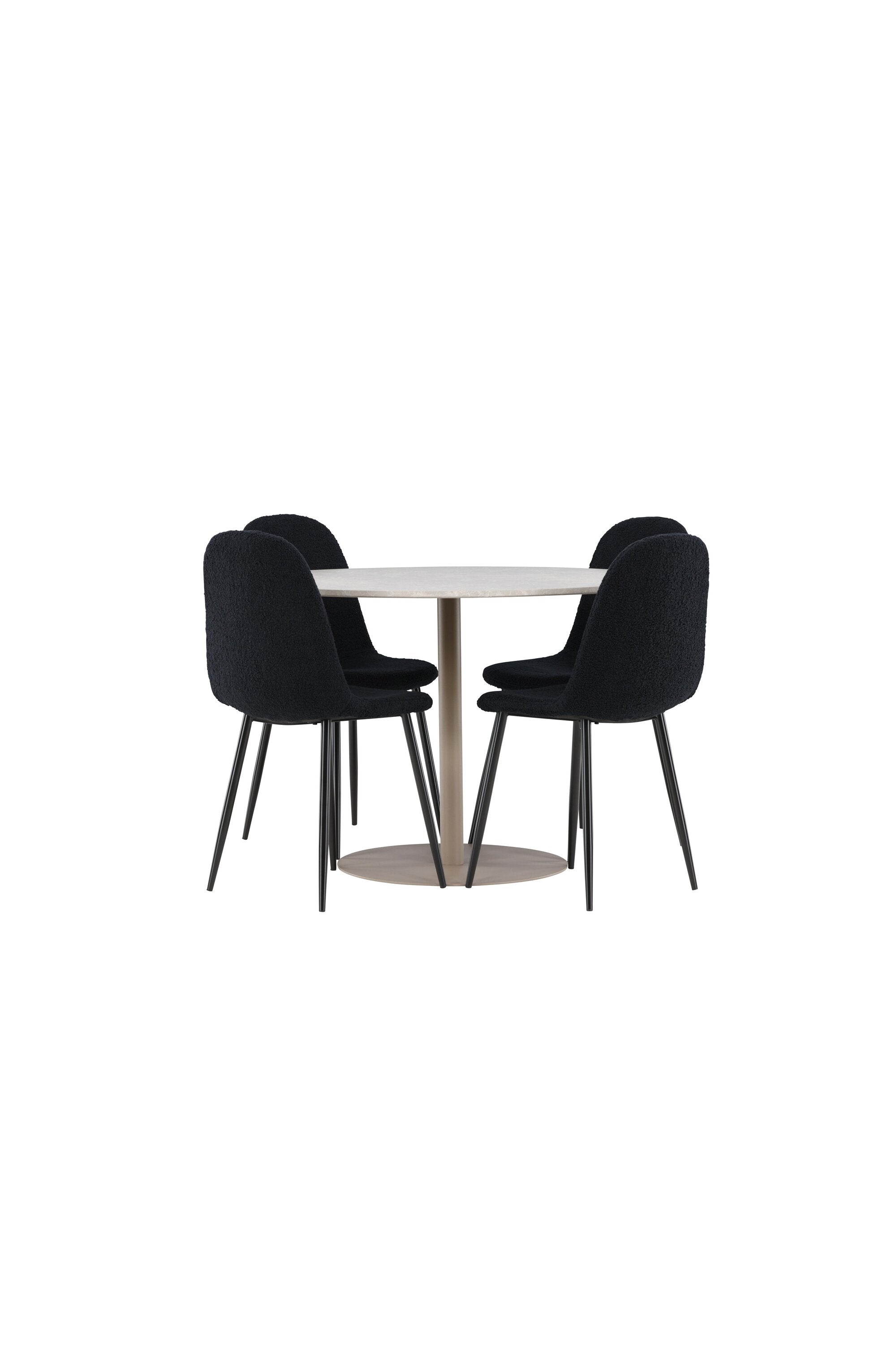 Lycke Matbord med Polar Matstol-GR Dining Set-Venture Home-peaceofhome.se