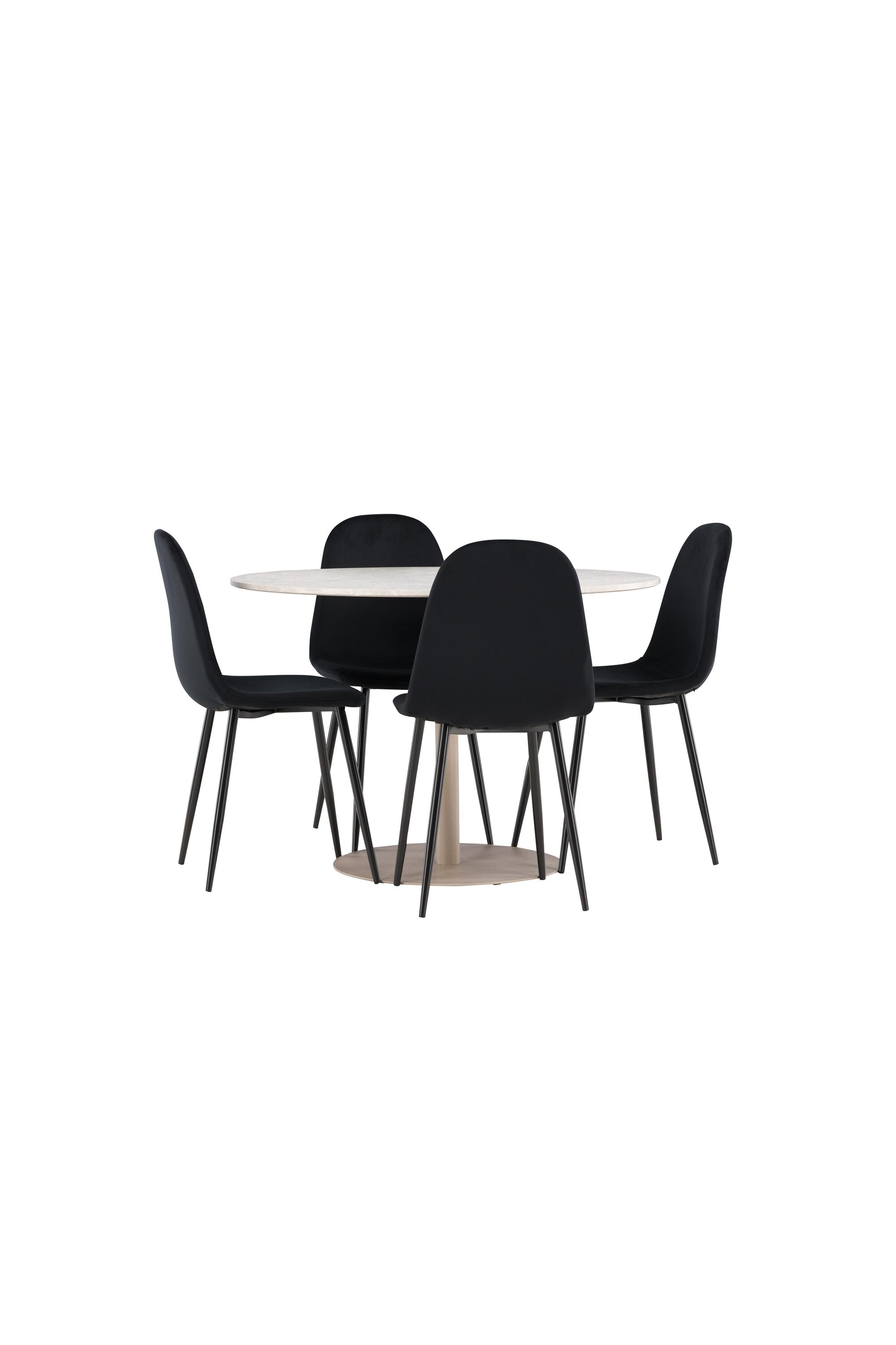 Lycke Matbord med Polar Matstol-GR Dining Set-Venture Home-peaceofhome.se