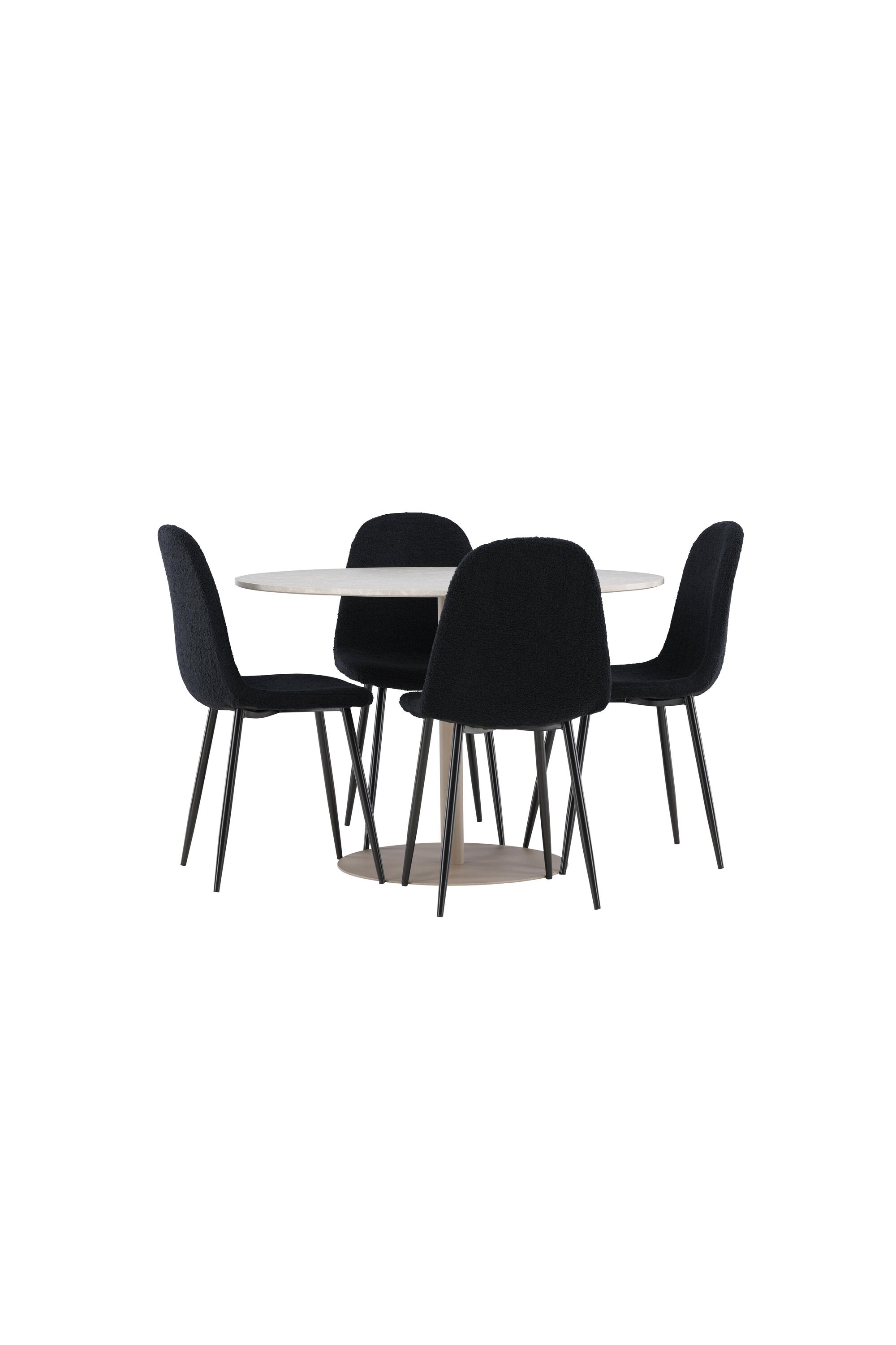 Lycke Matbord med Polar Matstol-GR Dining Set-Venture Home-peaceofhome.se