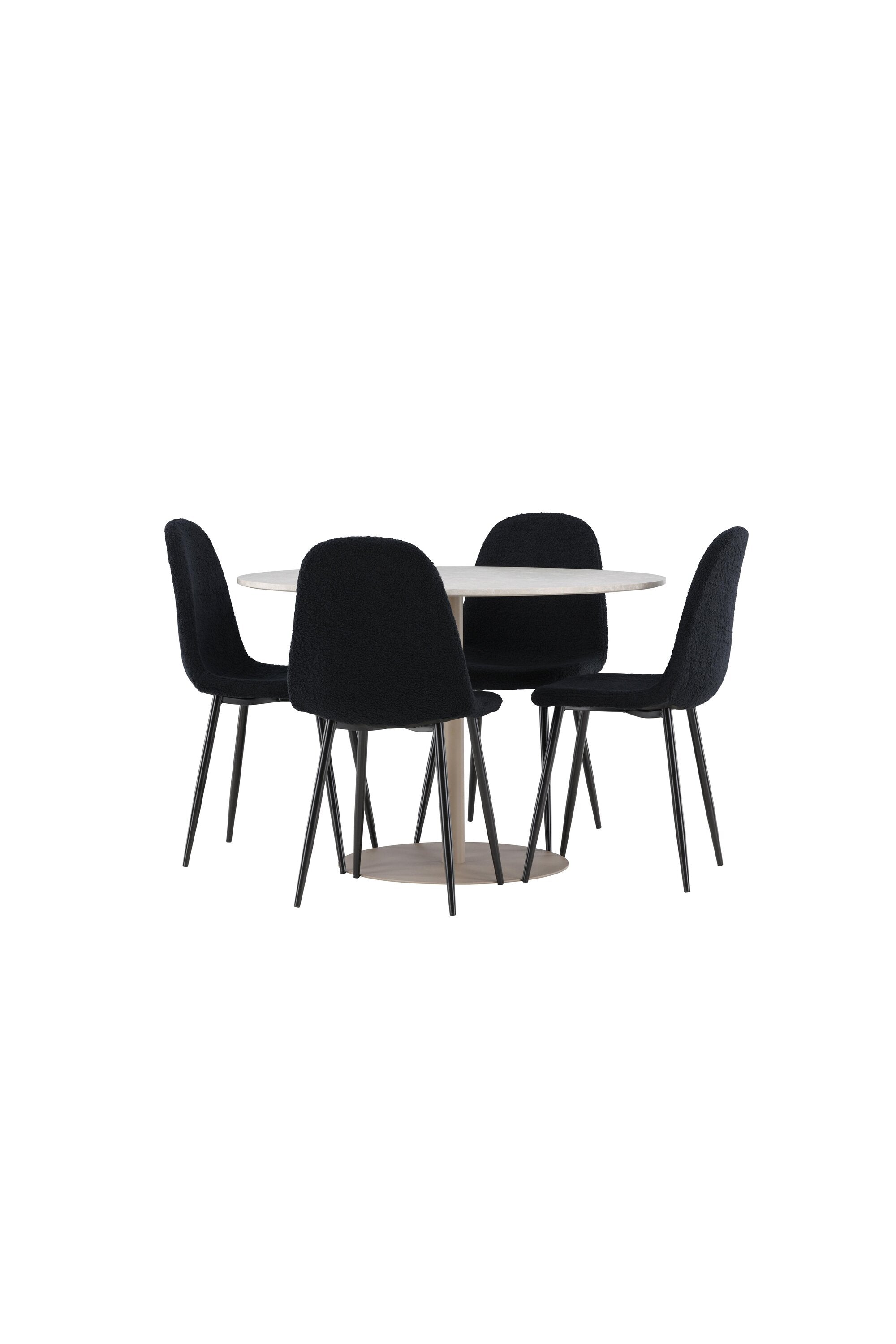 Lycke Matbord med Polar Matstol-GR Dining Set-Venture Home-peaceofhome.se