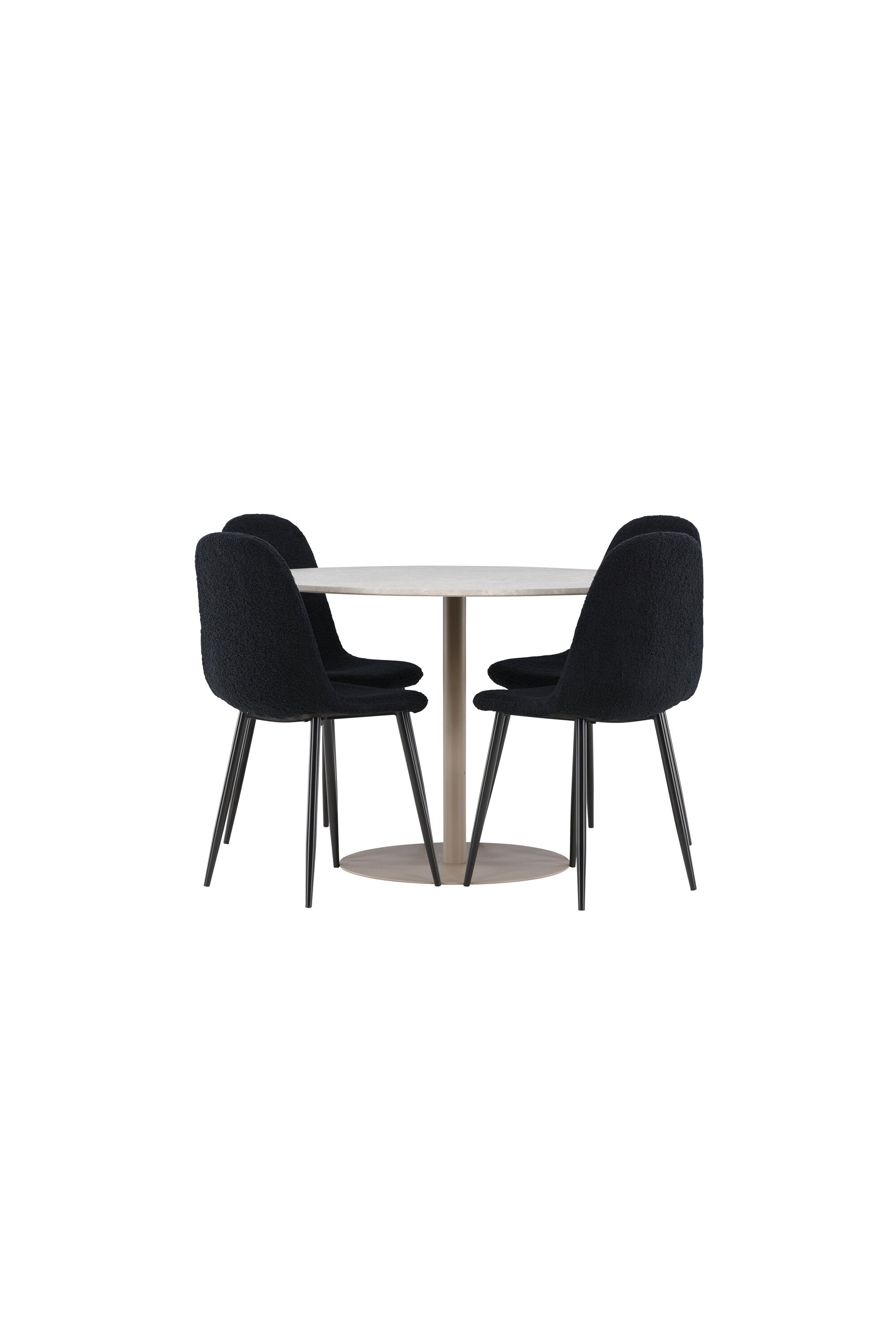 Lycke Matbord med Polar Matstol-GR Dining Set-Venture Home-peaceofhome.se