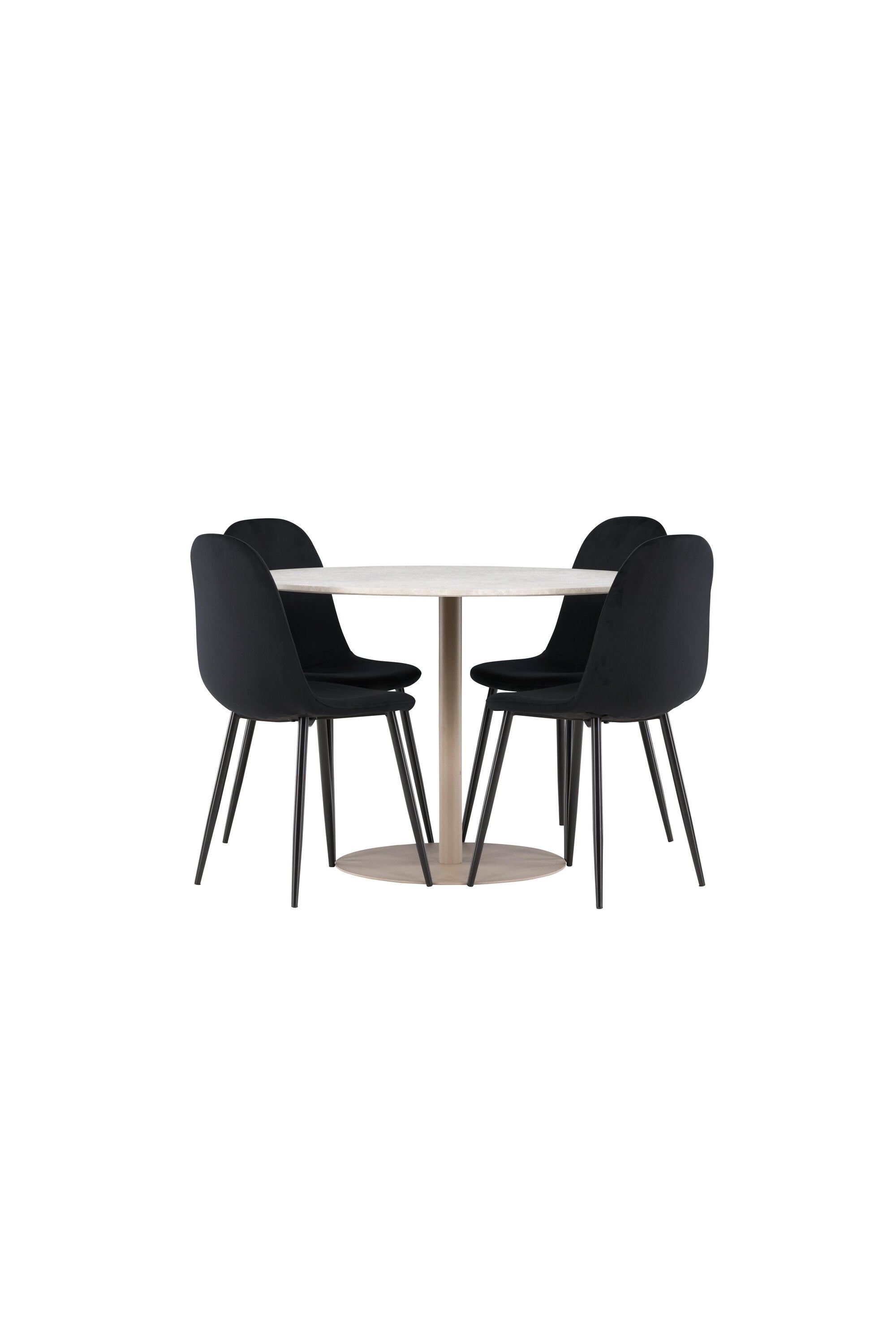 Lycke Matbord med Polar Matstol-GR Dining Set-Venture Home-peaceofhome.se