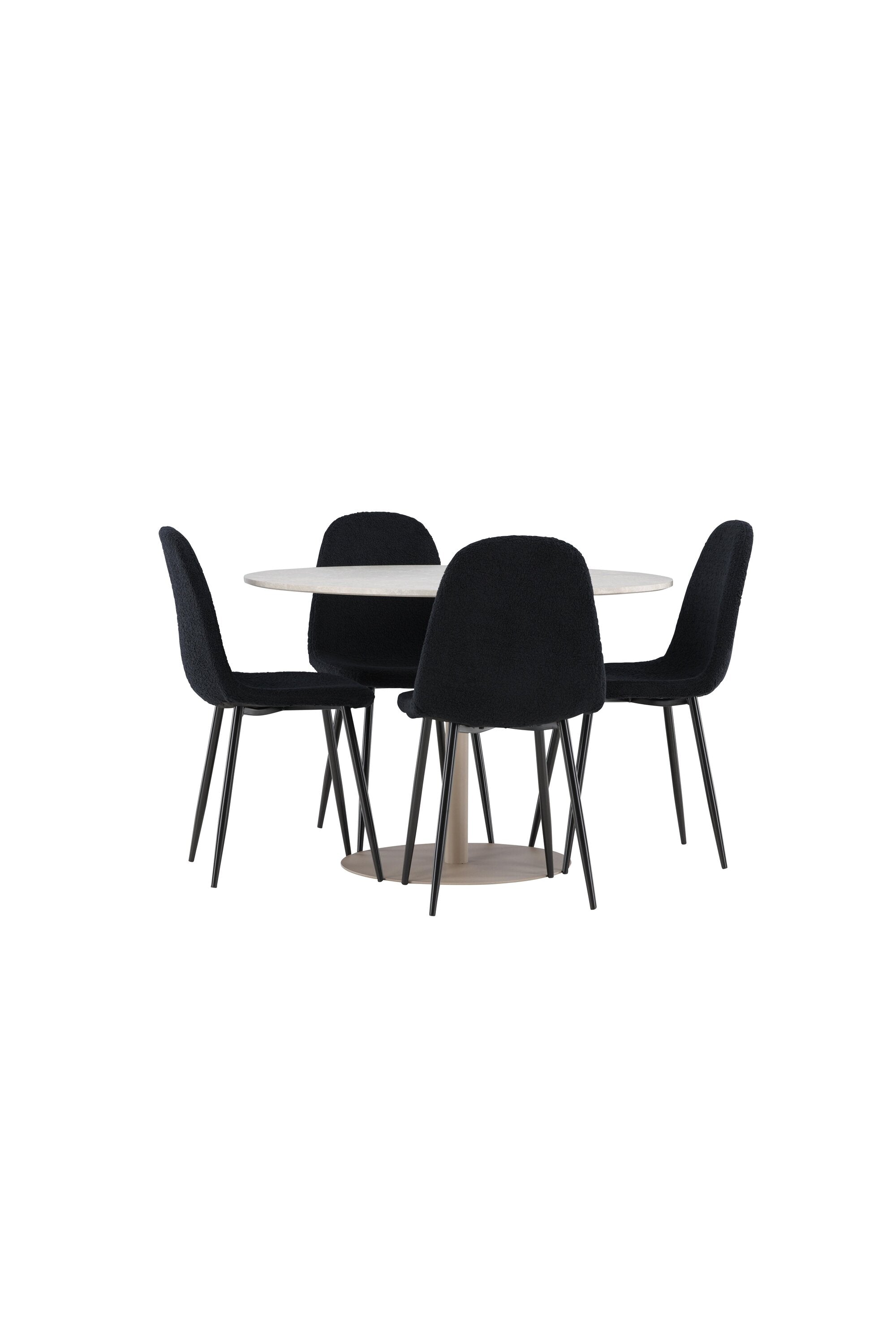 Lycke Matbord med Polar Matstol-GR Dining Set-Venture Home-peaceofhome.se