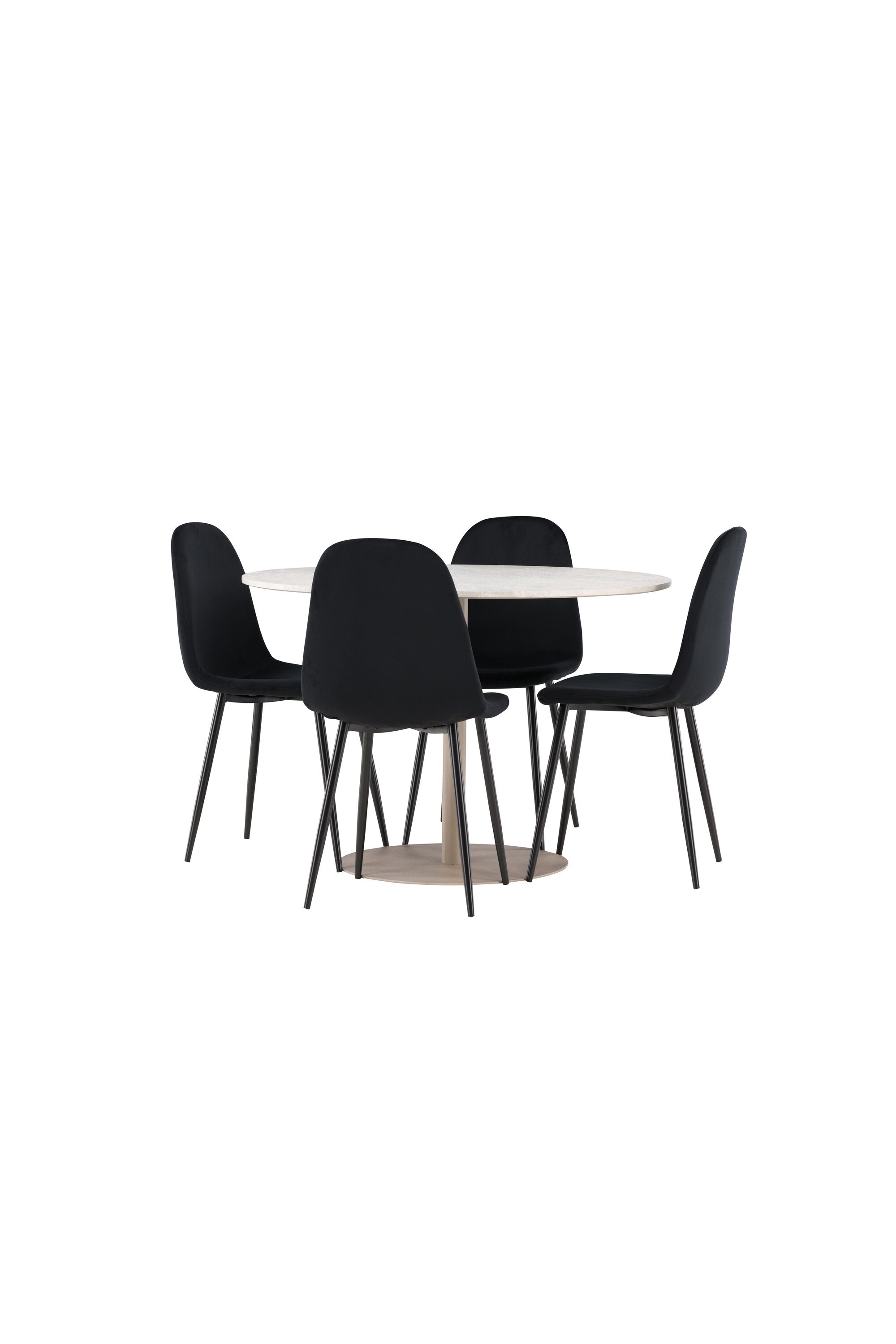 Lycke Matbord med Polar Matstol-GR Dining Set-Venture Home-peaceofhome.se