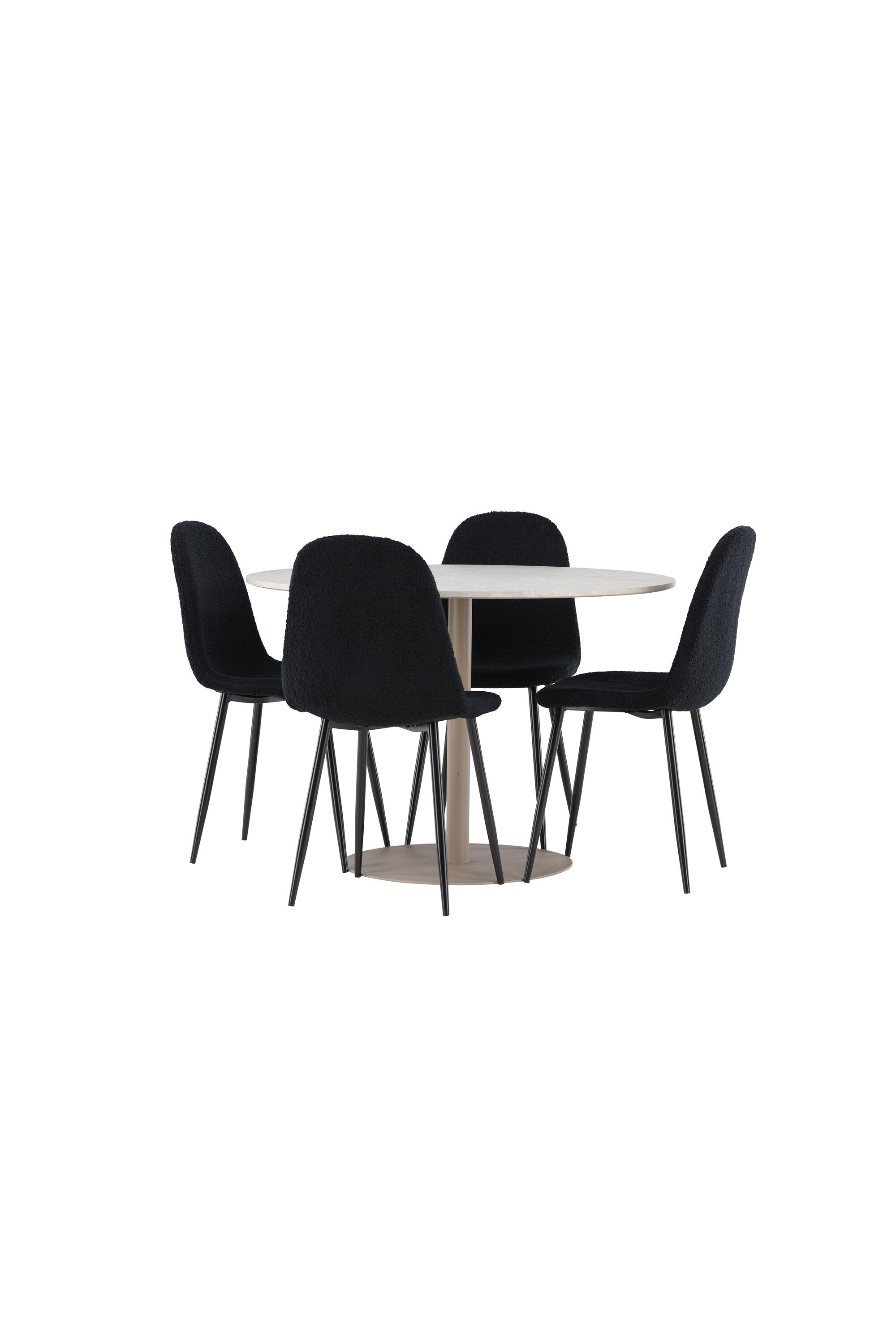 Lycke Matbord med Polar Matstol-GR Dining Set-Venture Home-peaceofhome.se