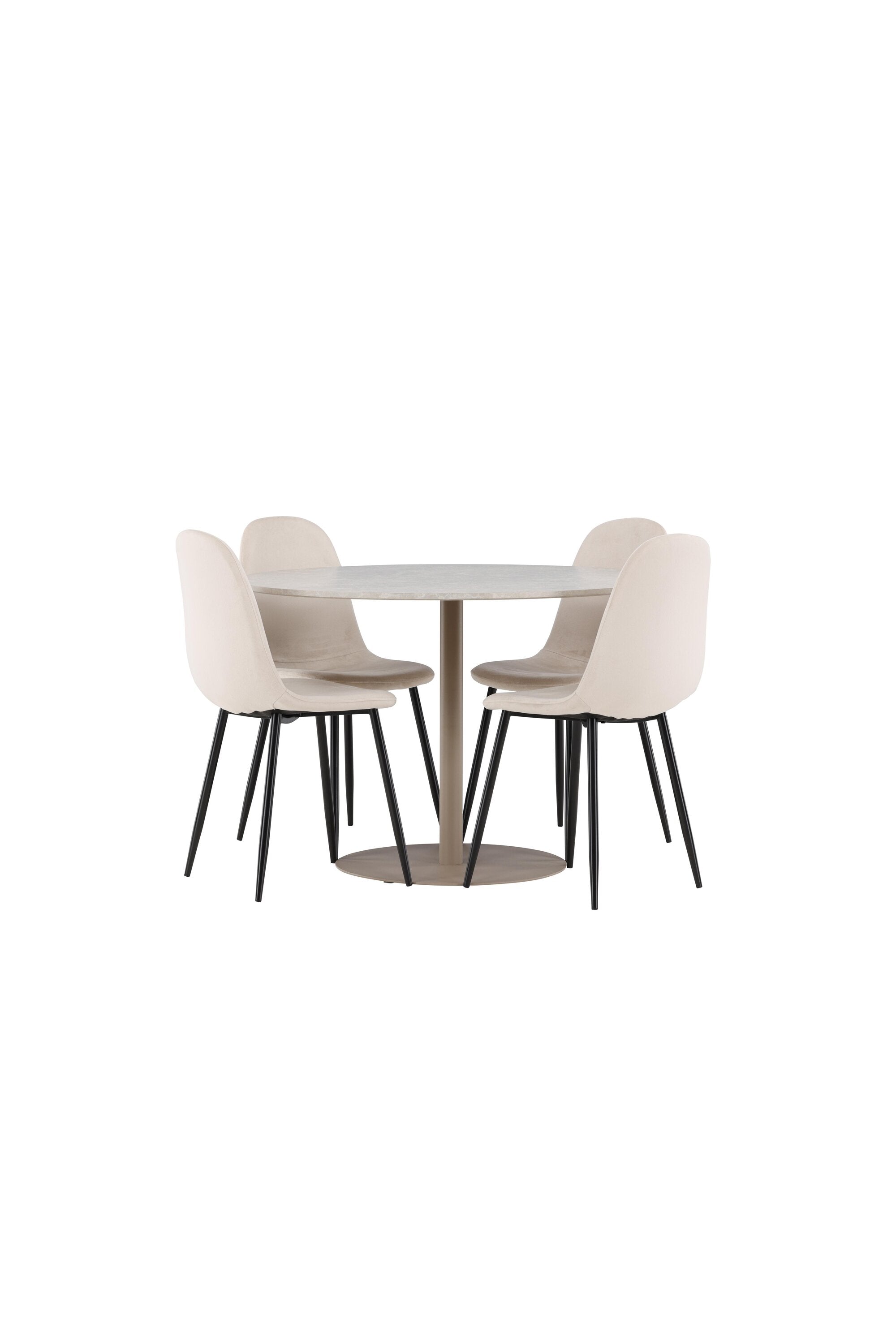 Lycke Matbord med Polar Matstol-GR Dining Set-Venture Home-peaceofhome.se